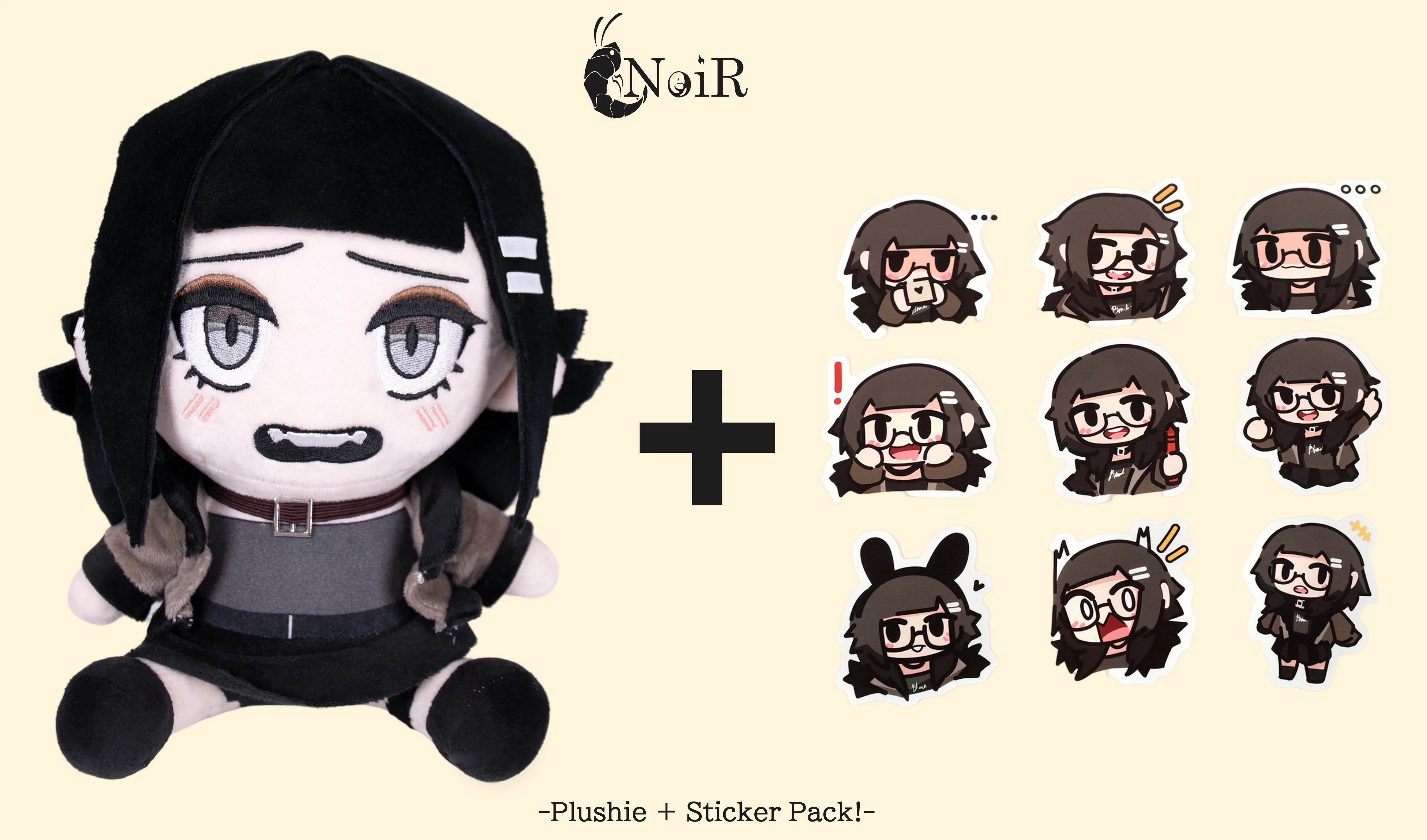 [FINISHED] NoiR Series 059 Riyo Plushie - Image 2