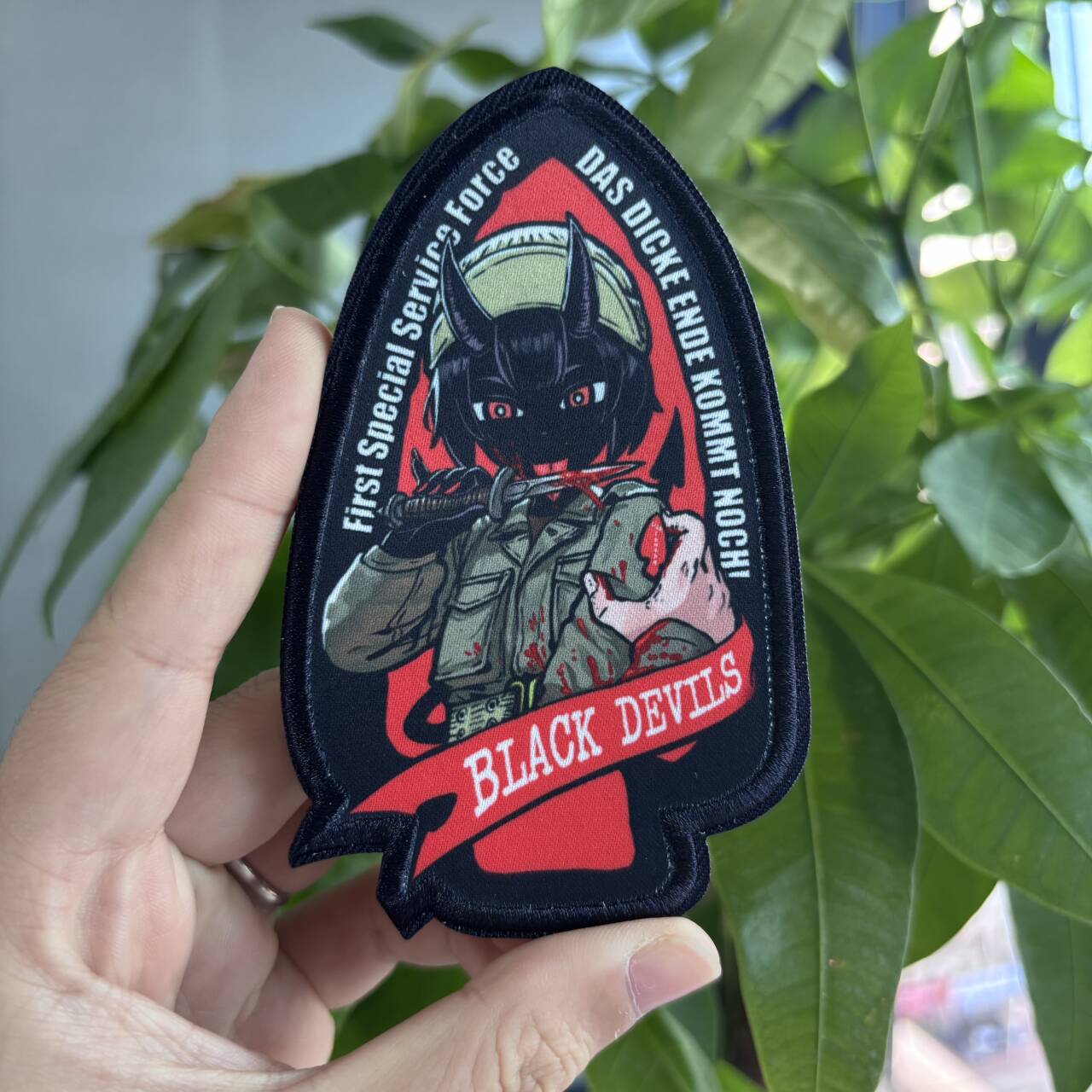 NoiR Series 84 Blue Komet and Black Devil Patches - Image 2