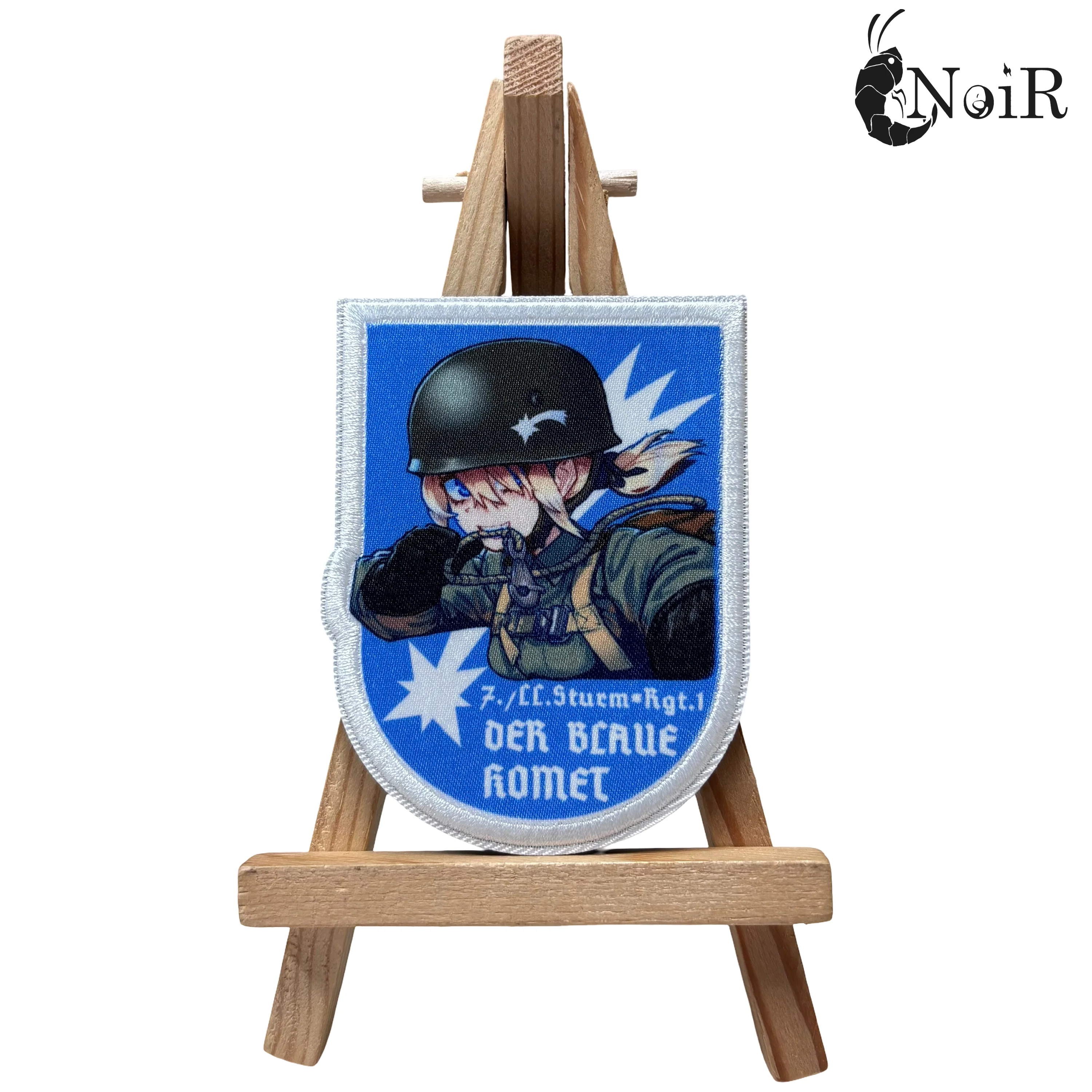 NoiR Series 84 Blue Komet and Black Devil Patches - Image 4