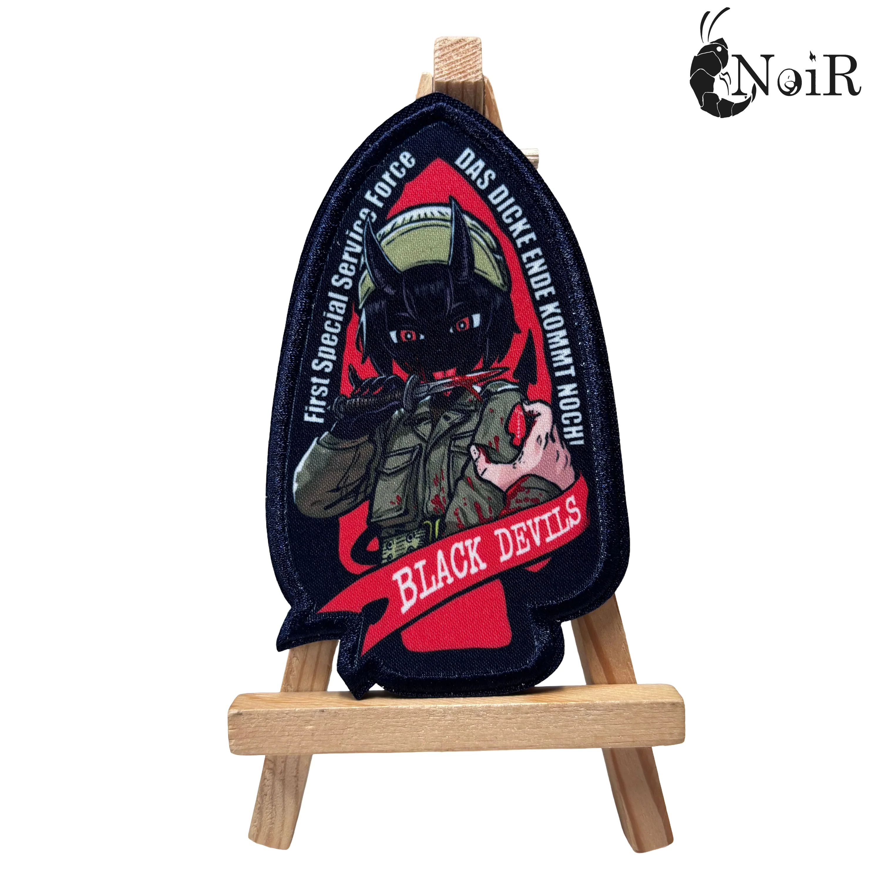 NoiR Series 84 Blue Komet and Black Devil Patches - Image 5