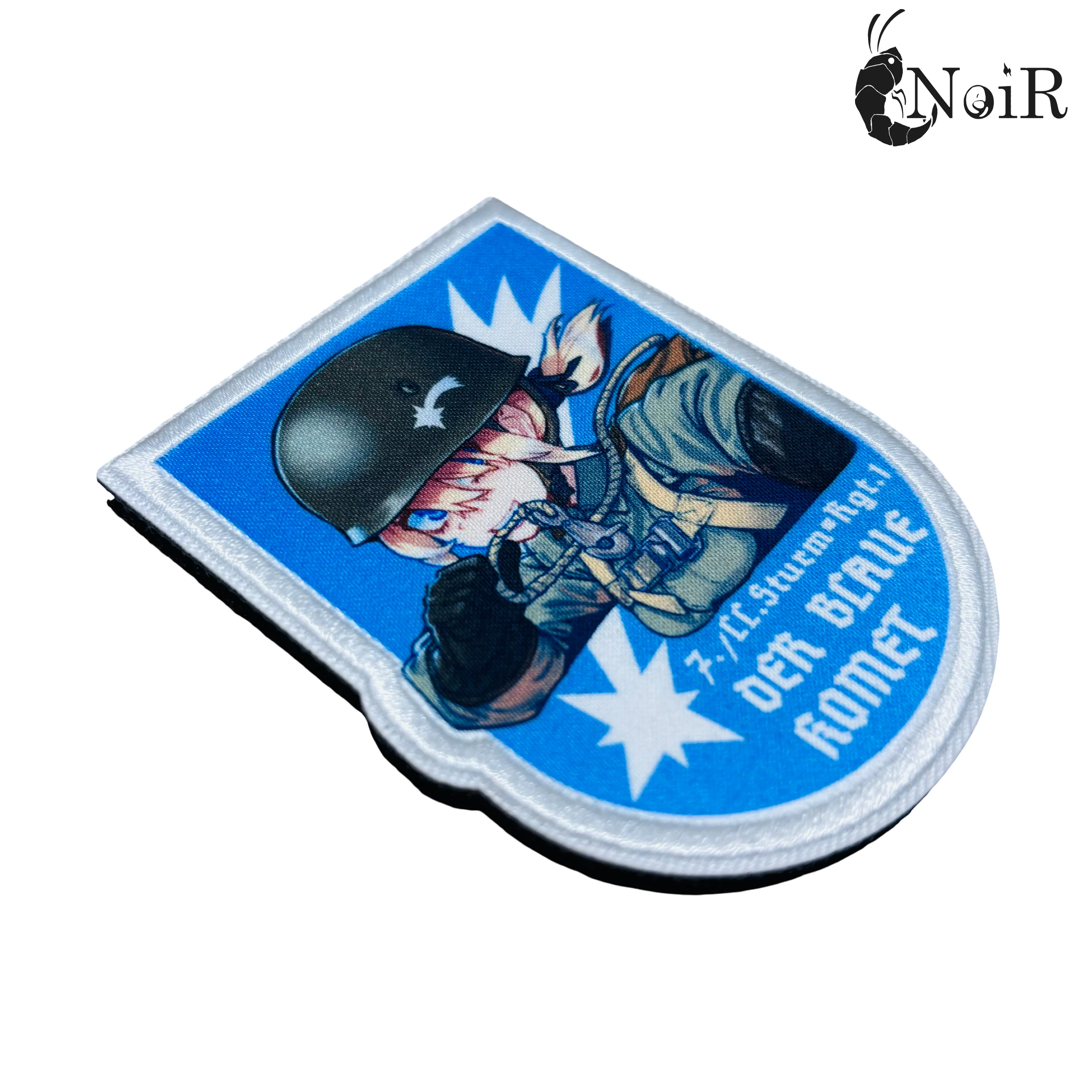 NoiR Series 84 Blue Komet and Black Devil Patches - Image 6