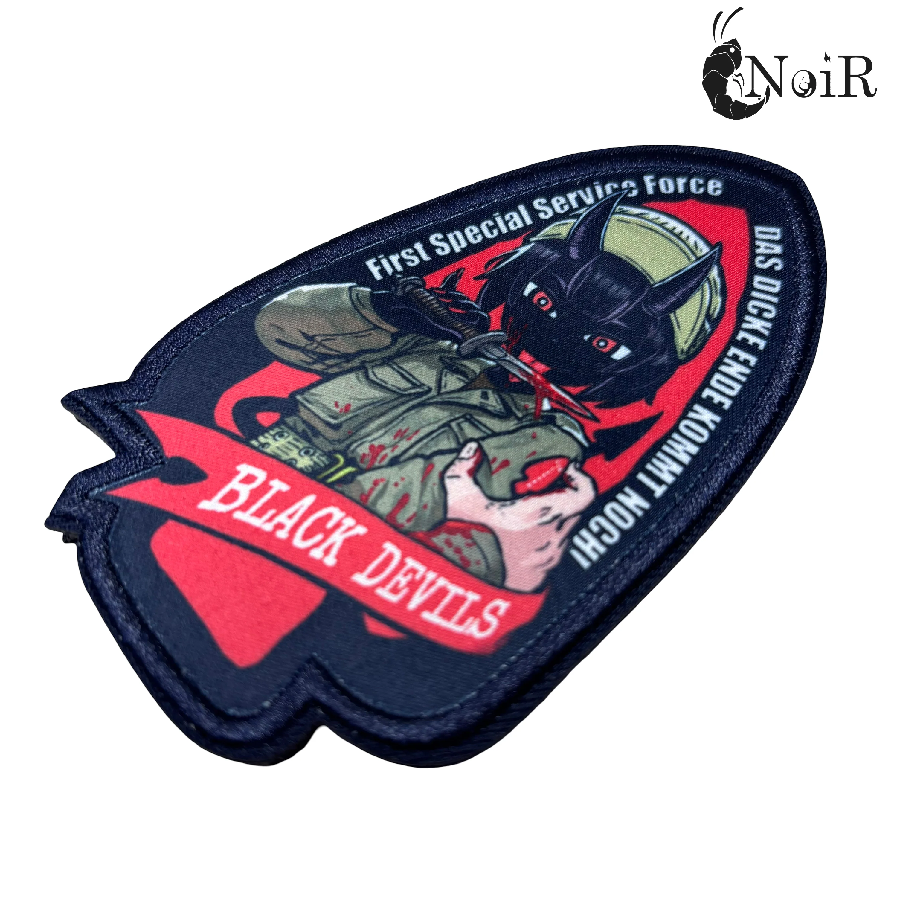 NoiR Series 84 Blue Komet and Black Devil Patches - Image 7