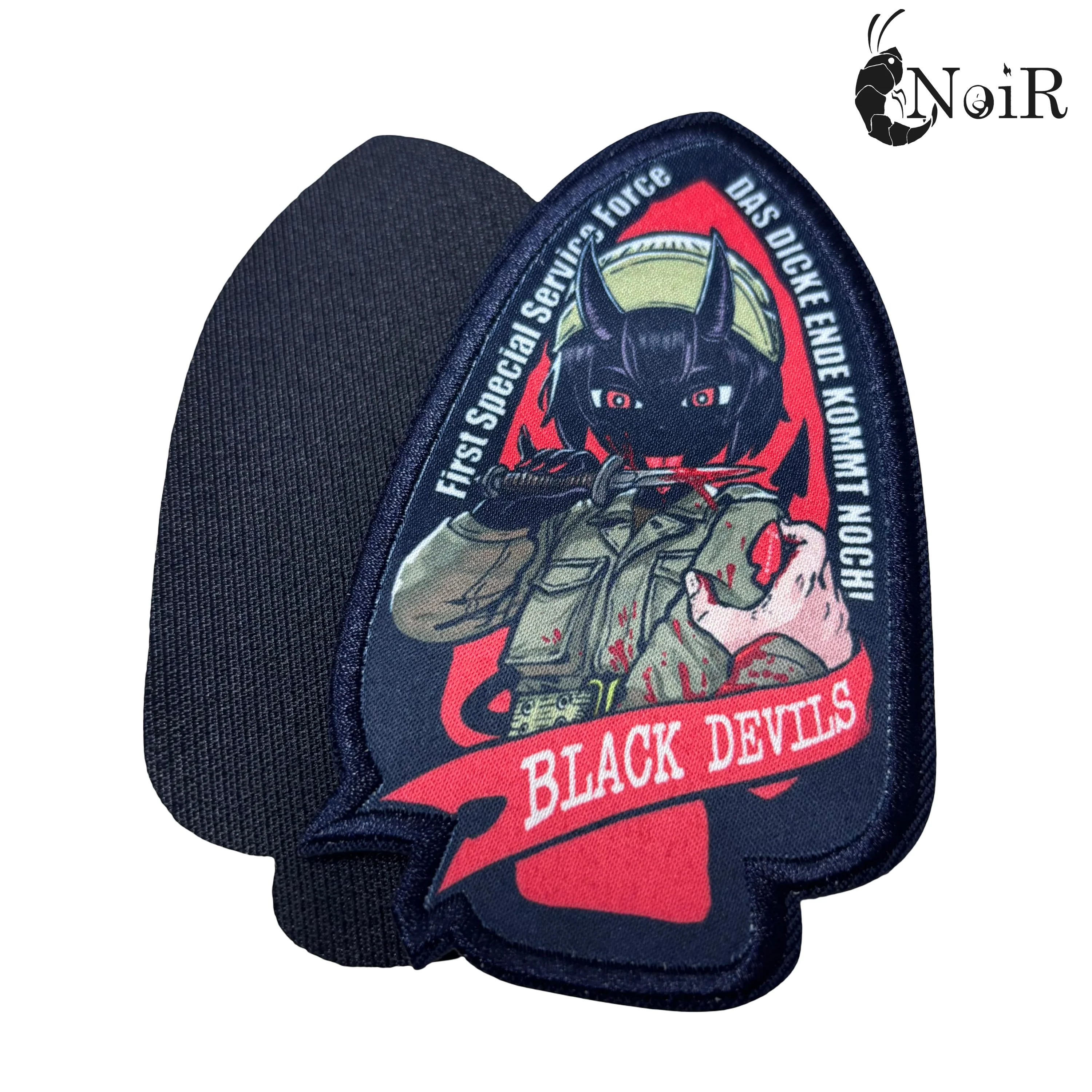 NoiR Series 84 Blue Komet and Black Devil Patches - Image 8