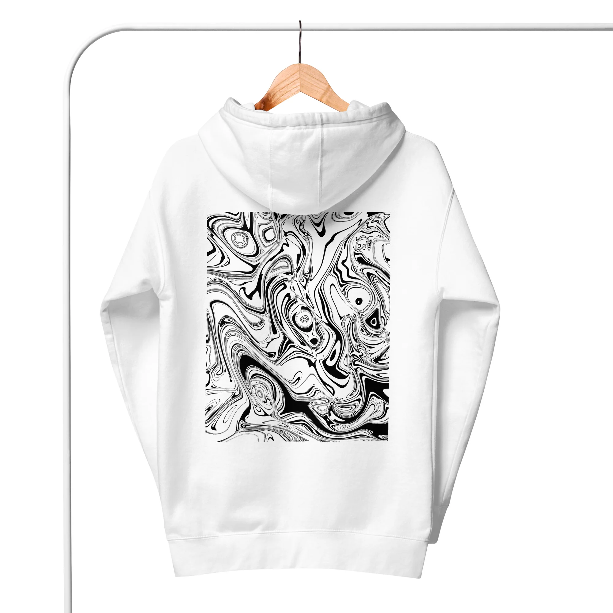 NoiR Original Series L001 "abStrACT" Heavy Hoodie - Image 13