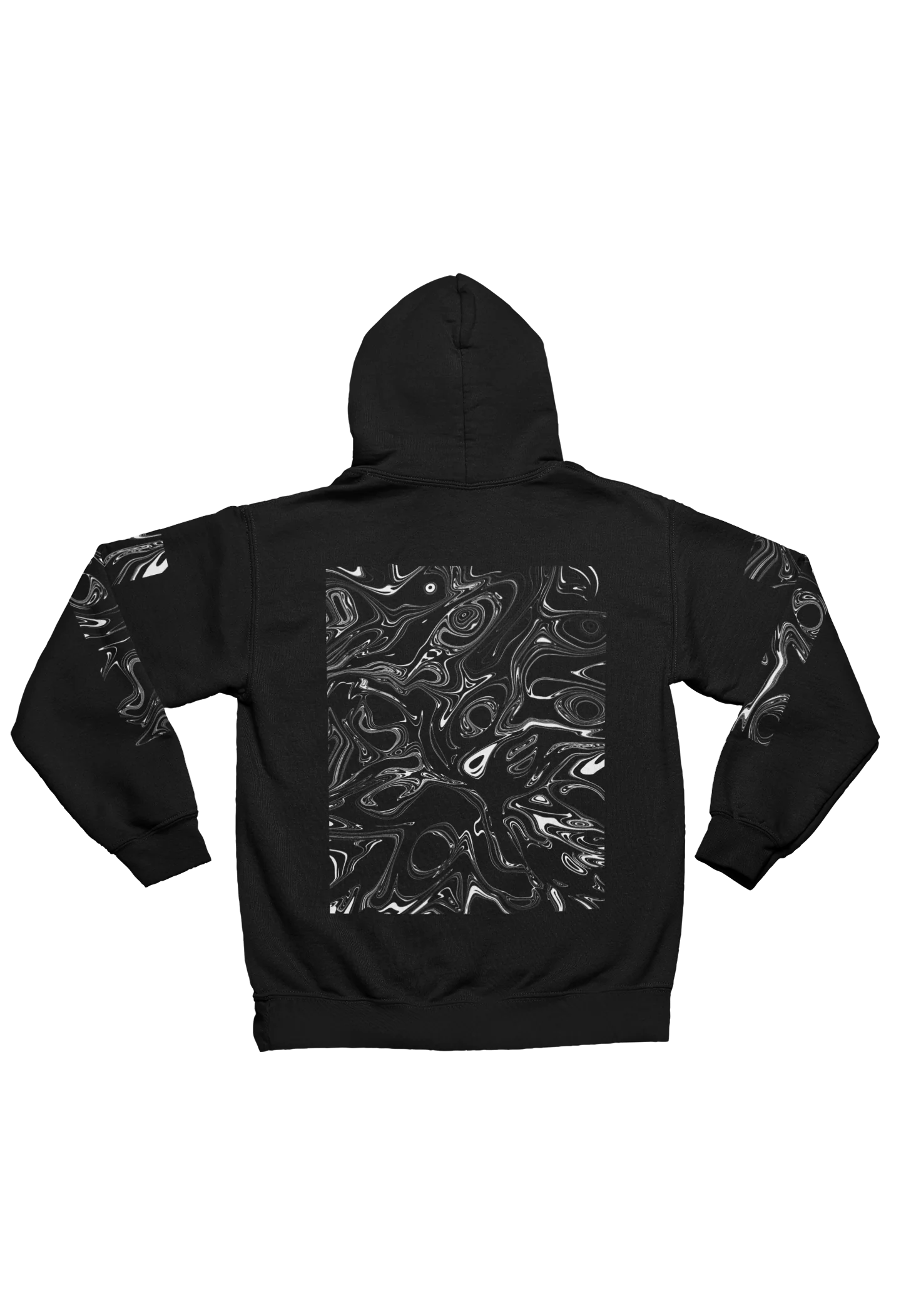 NoiR Original Series L001 "abStrACT" Heavy Hoodie - Image 4