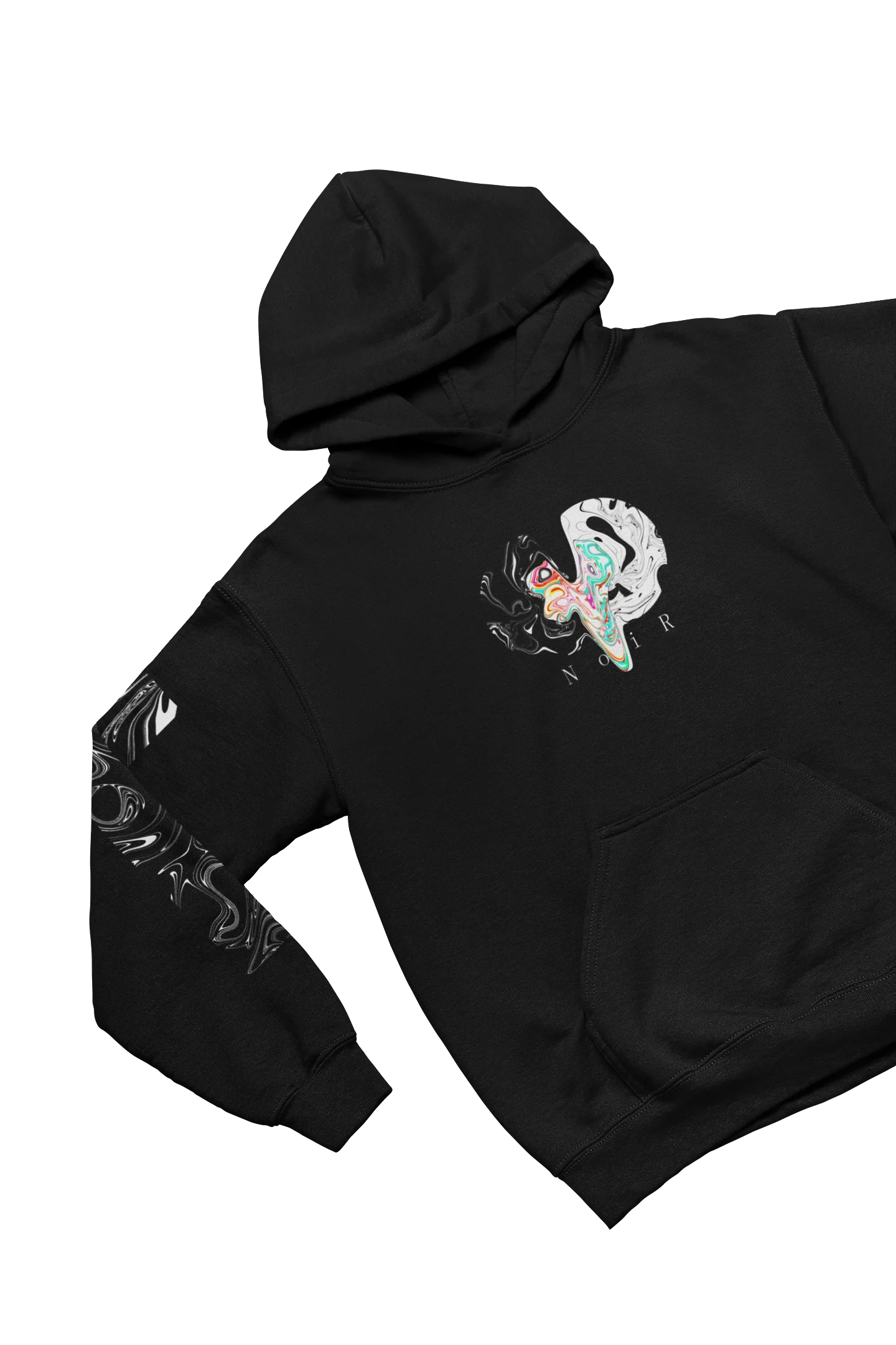 NoiR Original Series L001 "abStrACT" Heavy Hoodie - Image 5