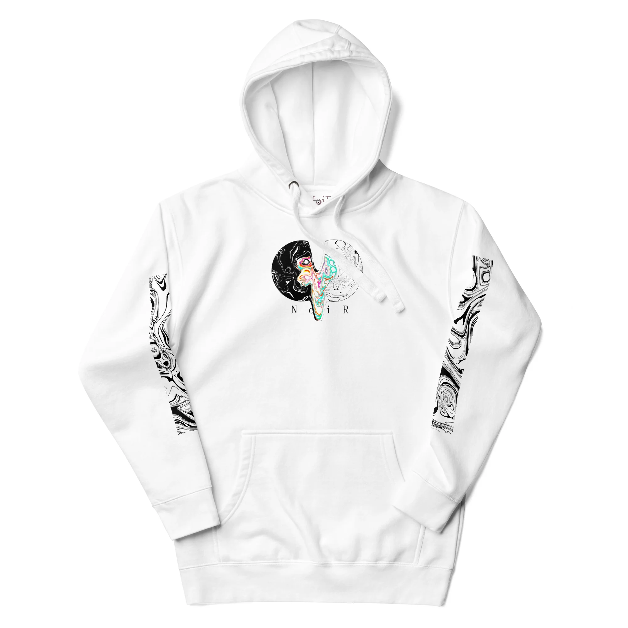 NoiR Original Series L001 "abStrACT" Heavy Hoodie - Image 8