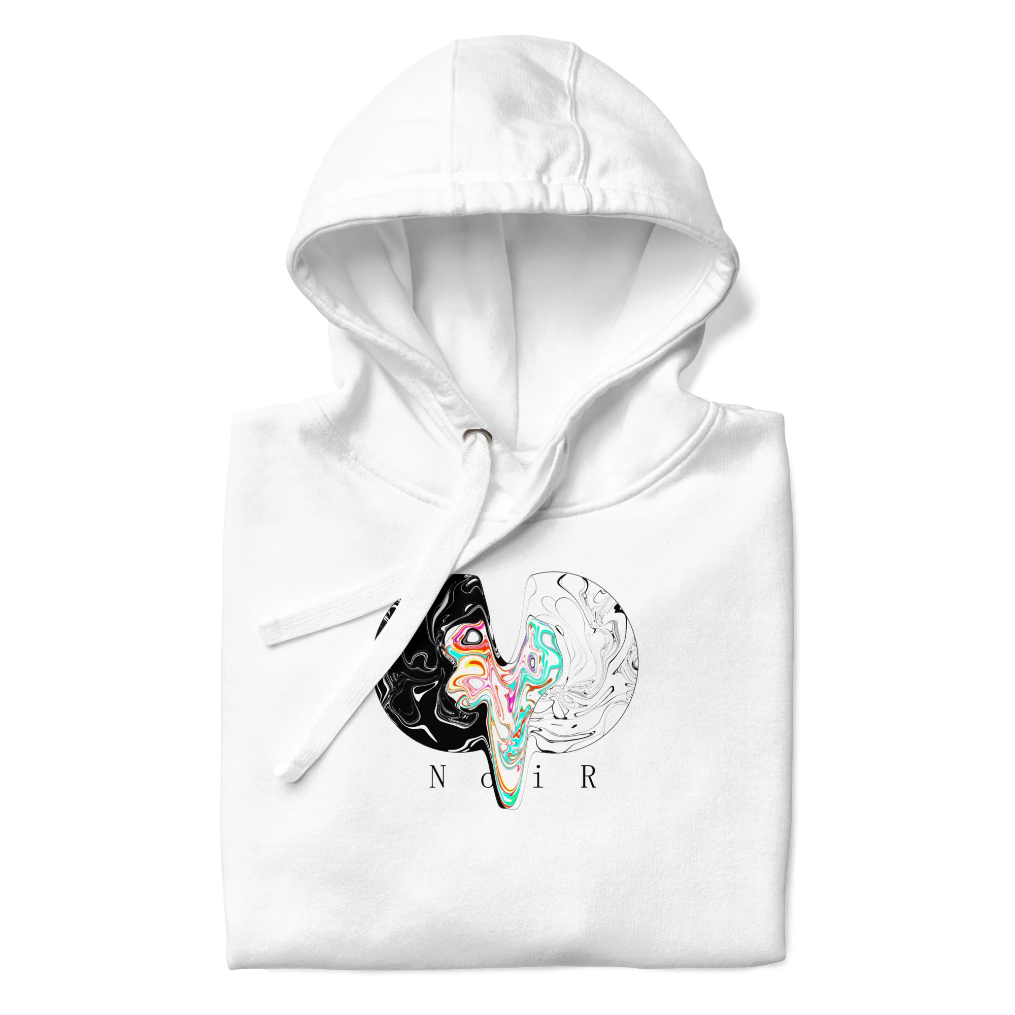 NoiR Original Series L001 "abStrACT" Heavy Hoodie - Image 9