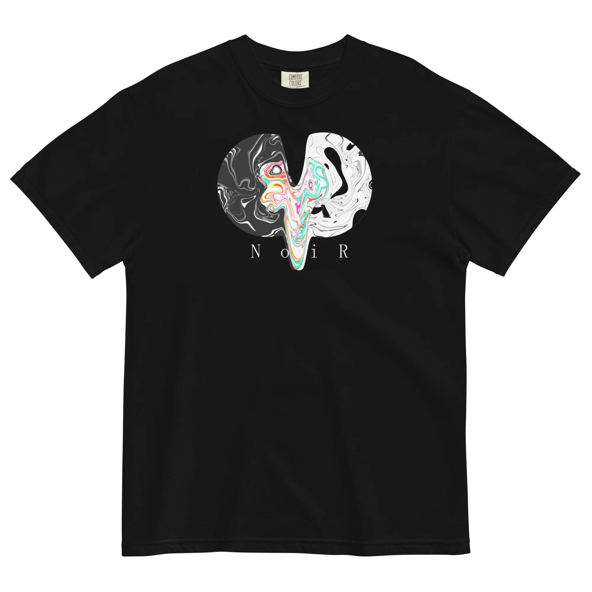 NoiR Original Series L001 "abStrACT" Premium Heavyweight T-Shirt - Image 5