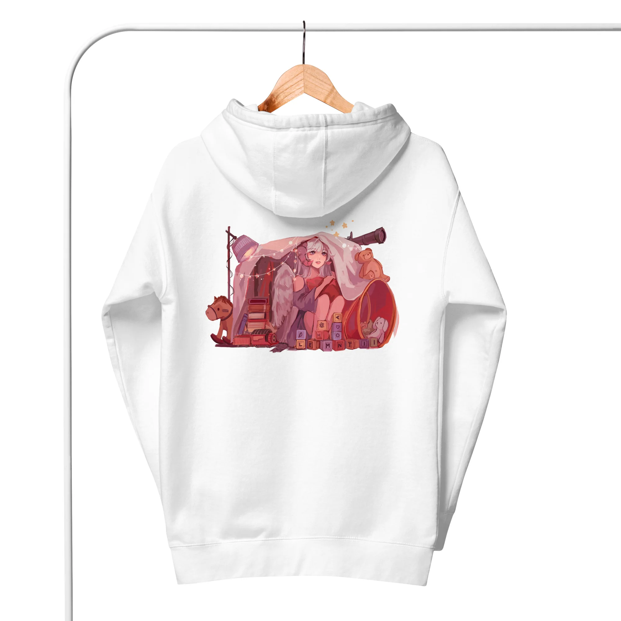 NoiR Series 006 "Safe Haven" Premium Cotton Hoodie - Image 5