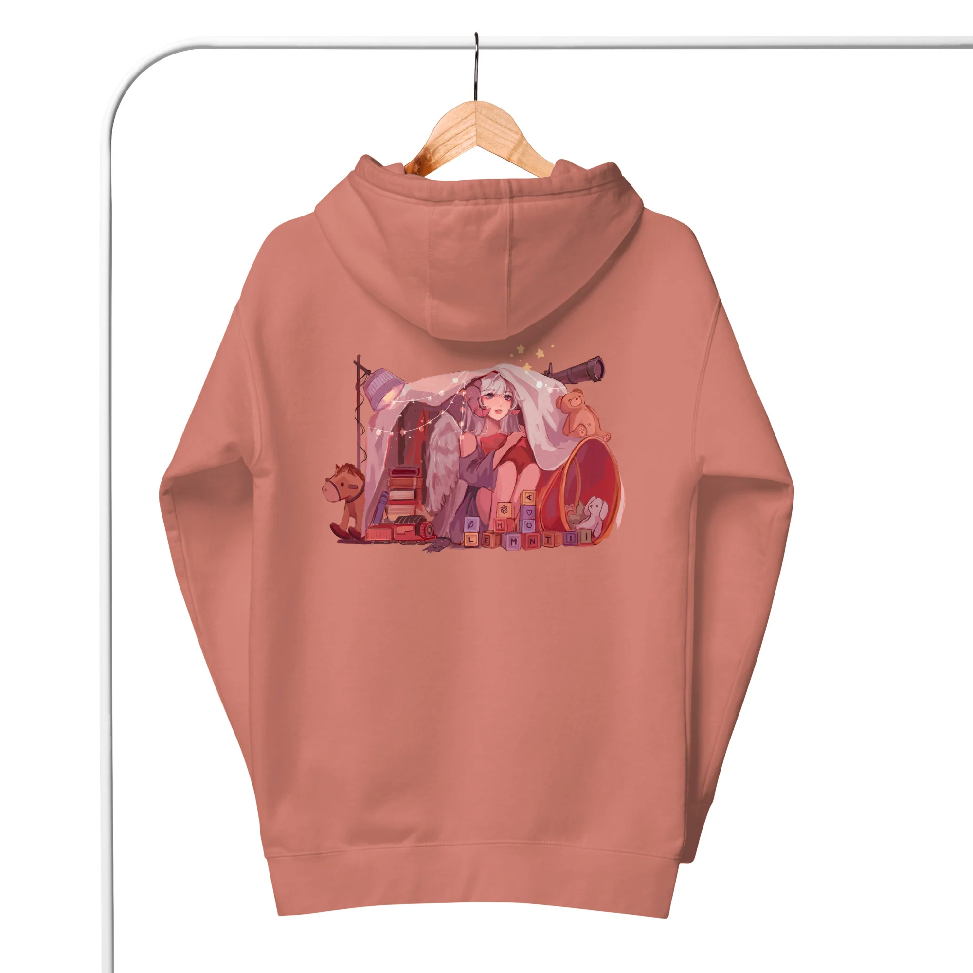 NoiR Series 006 "Safe Haven" Premium Cotton Hoodie - Image 7