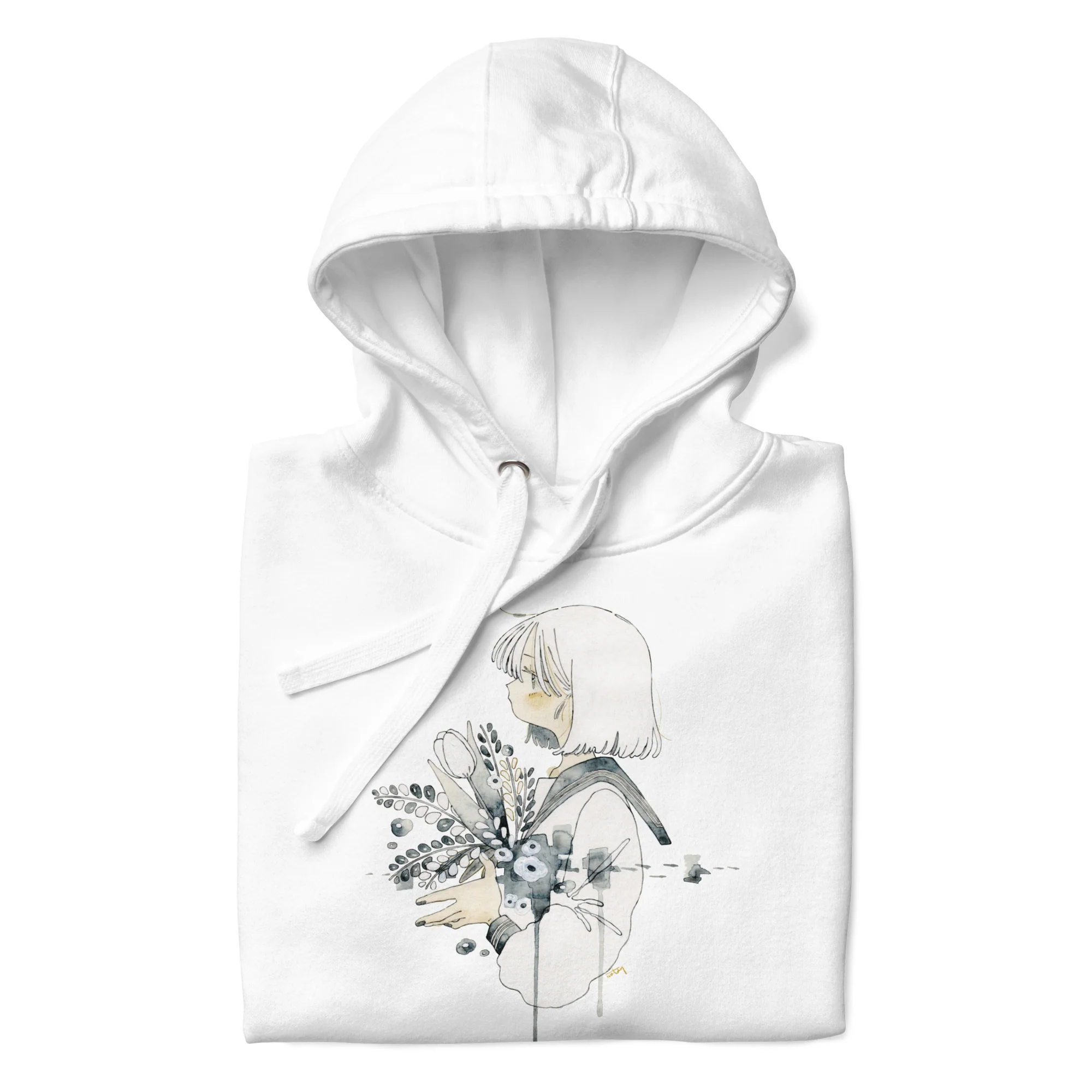 NoiR Series 007 "Overflowering Thoughts" Premium Hoodie - Image 6