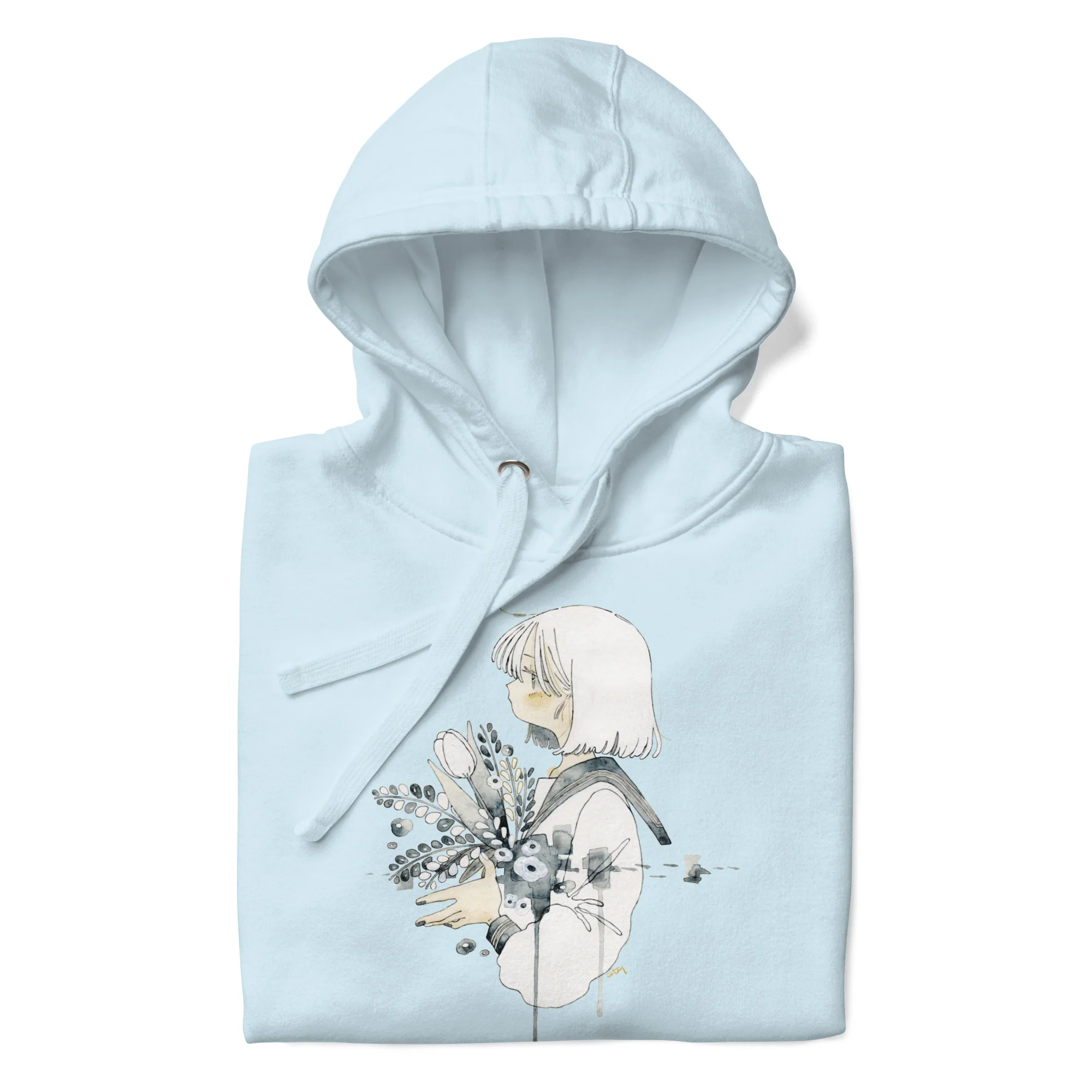 NoiR Series 007 "Overflowering Thoughts" Premium Hoodie - Image 7