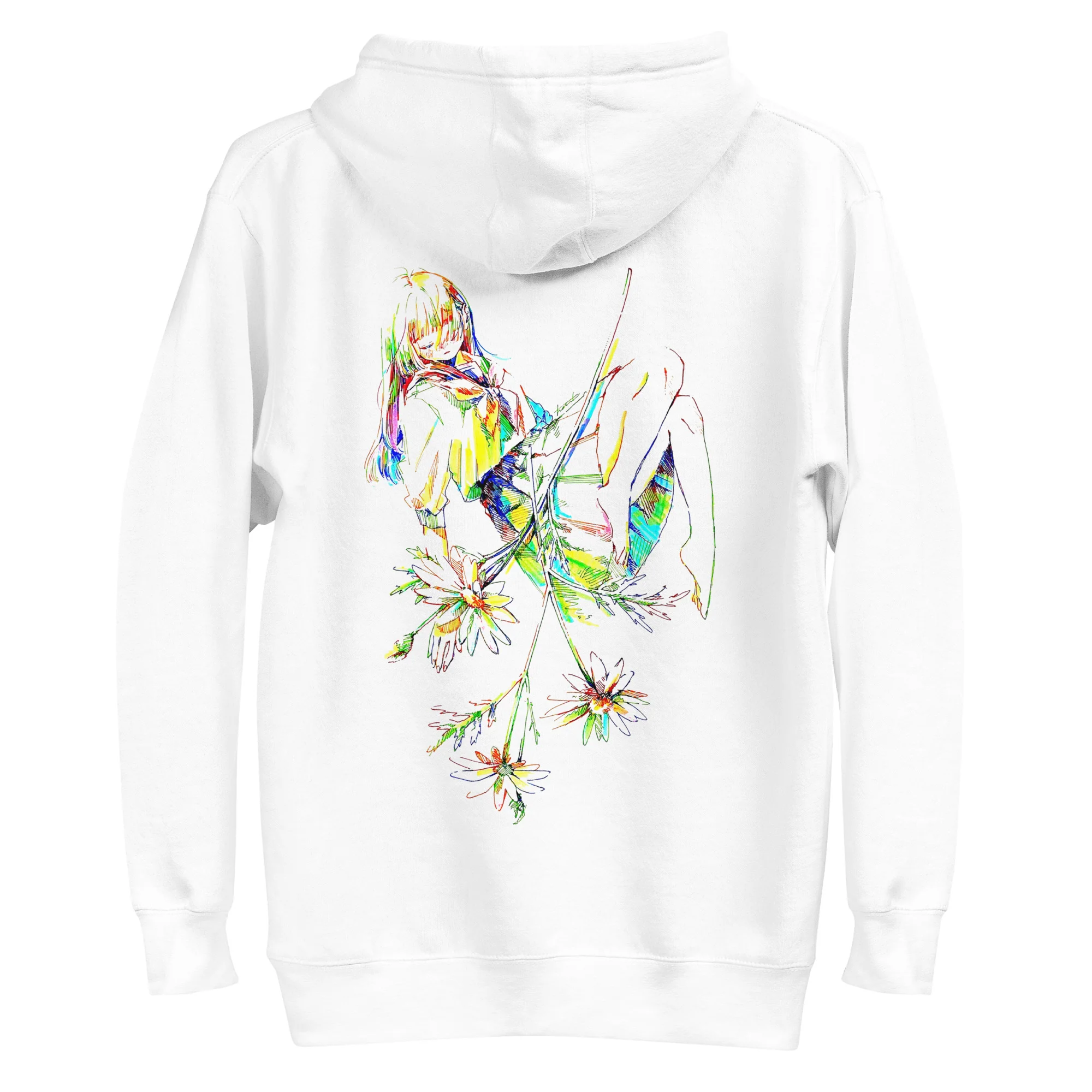 NoiR Series 010 "For now, remain unaware" Premium Hoodie - Image 3