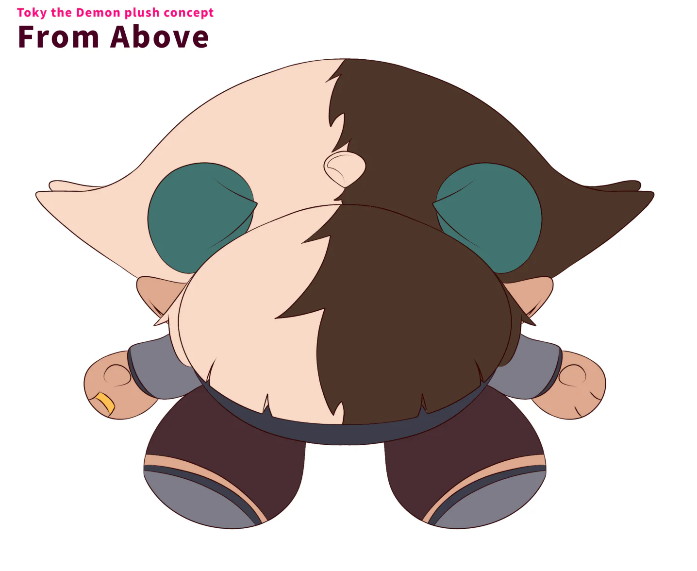 [PETITION] NoiR Series 053 Toky the Demon Plushie - Image 3