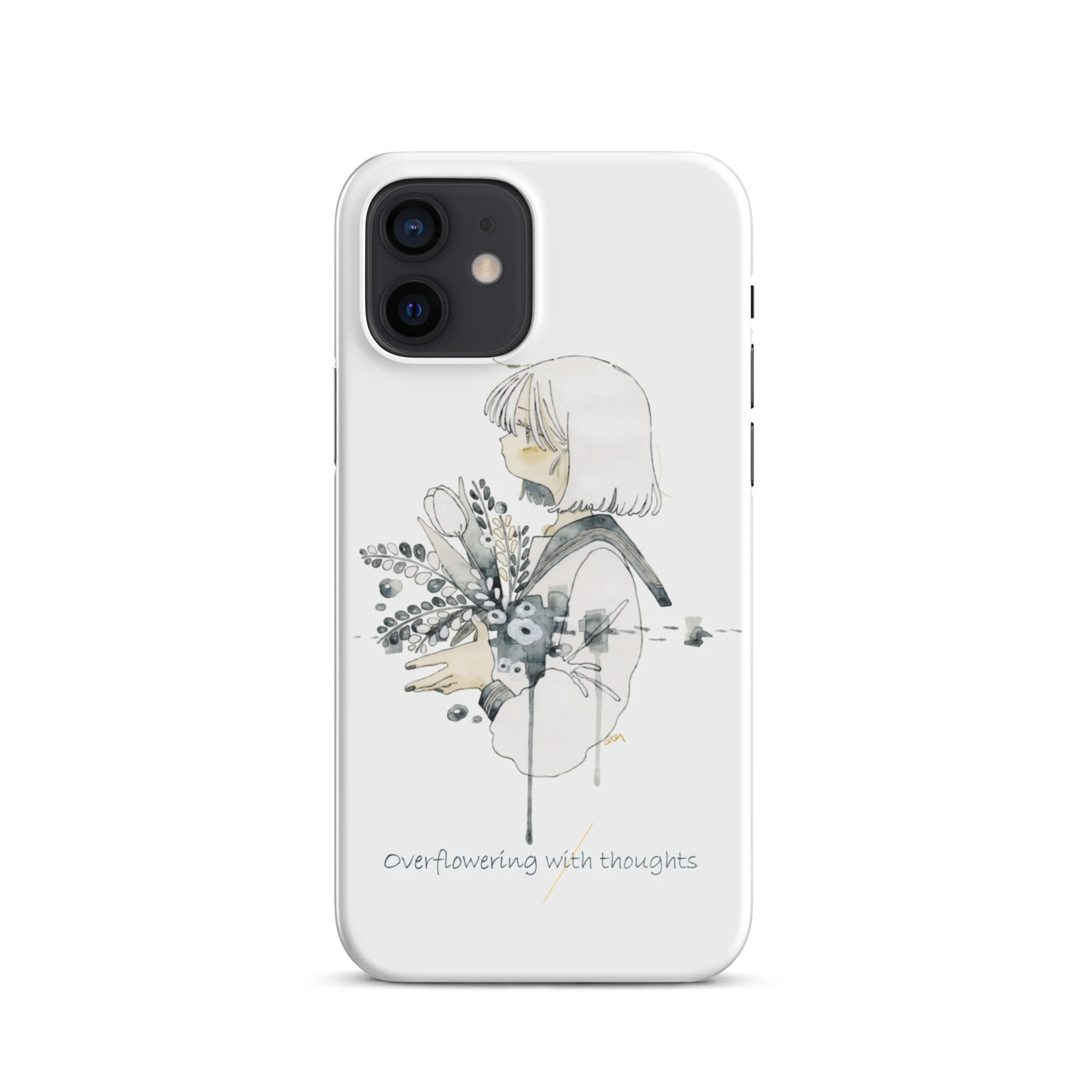 NoiR Series 007 "Overflowering Thoughts" Snap case for iPhone - Image 10