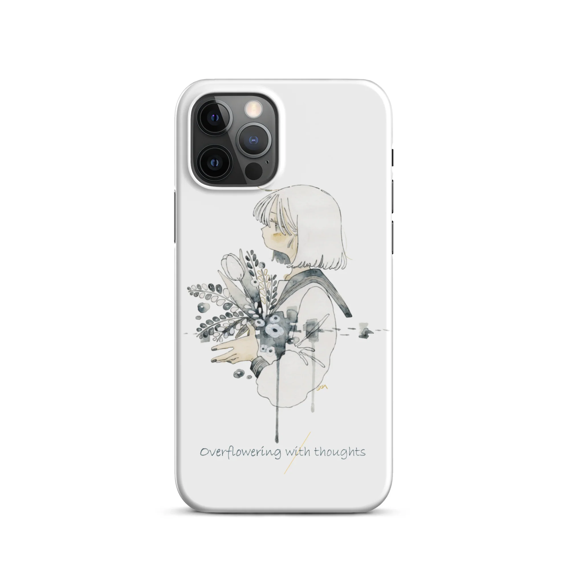 NoiR Series 007 "Overflowering Thoughts" Snap case for iPhone - Image 12