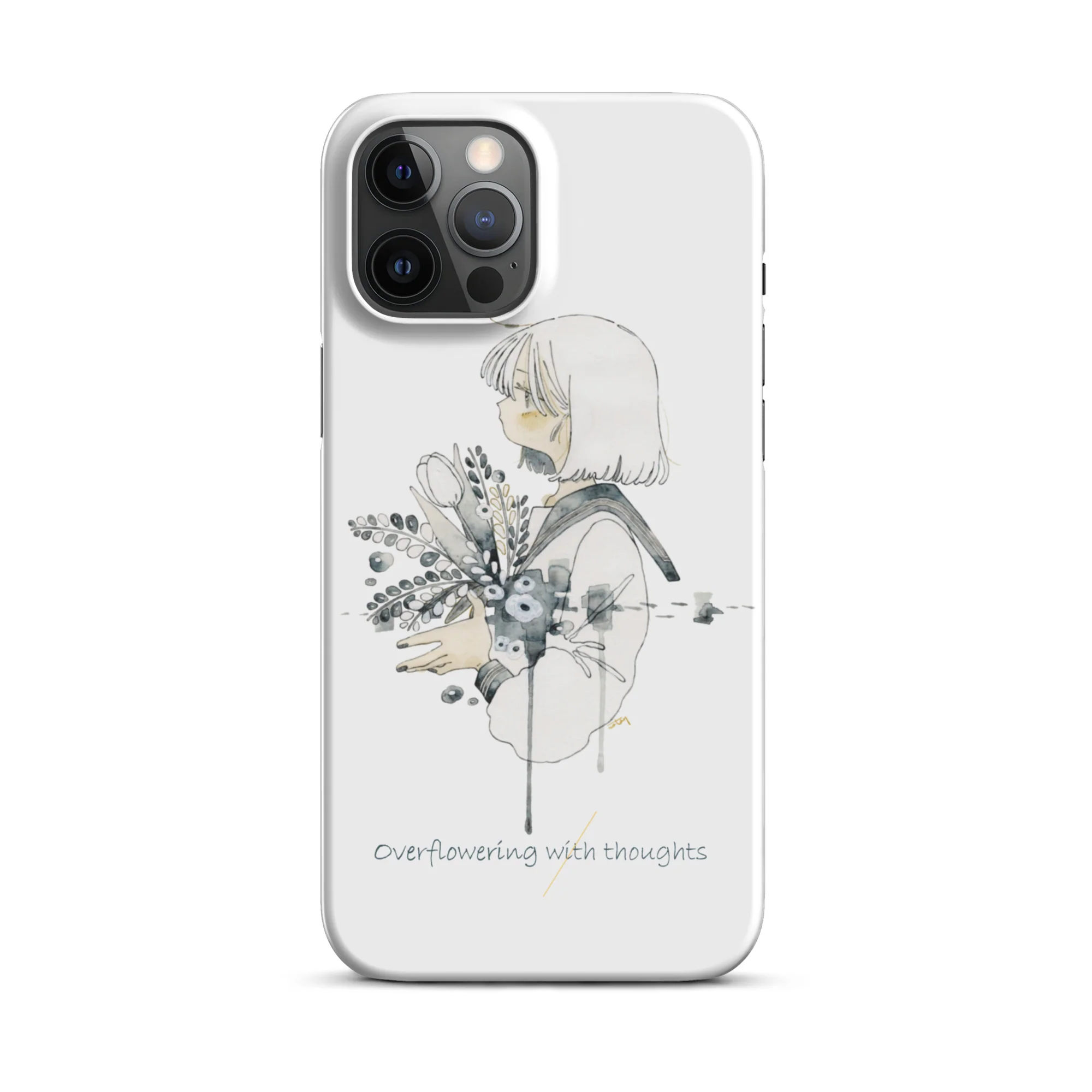 NoiR Series 007 "Overflowering Thoughts" Snap case for iPhone - Image 14