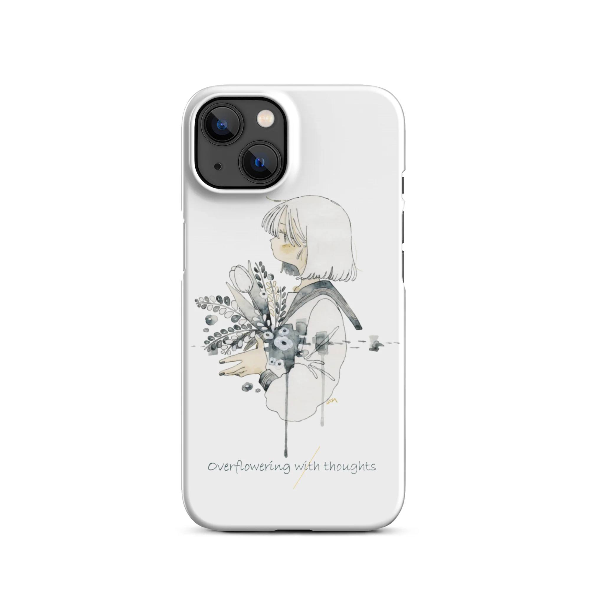 NoiR Series 007 "Overflowering Thoughts" Snap case for iPhone - Image 18