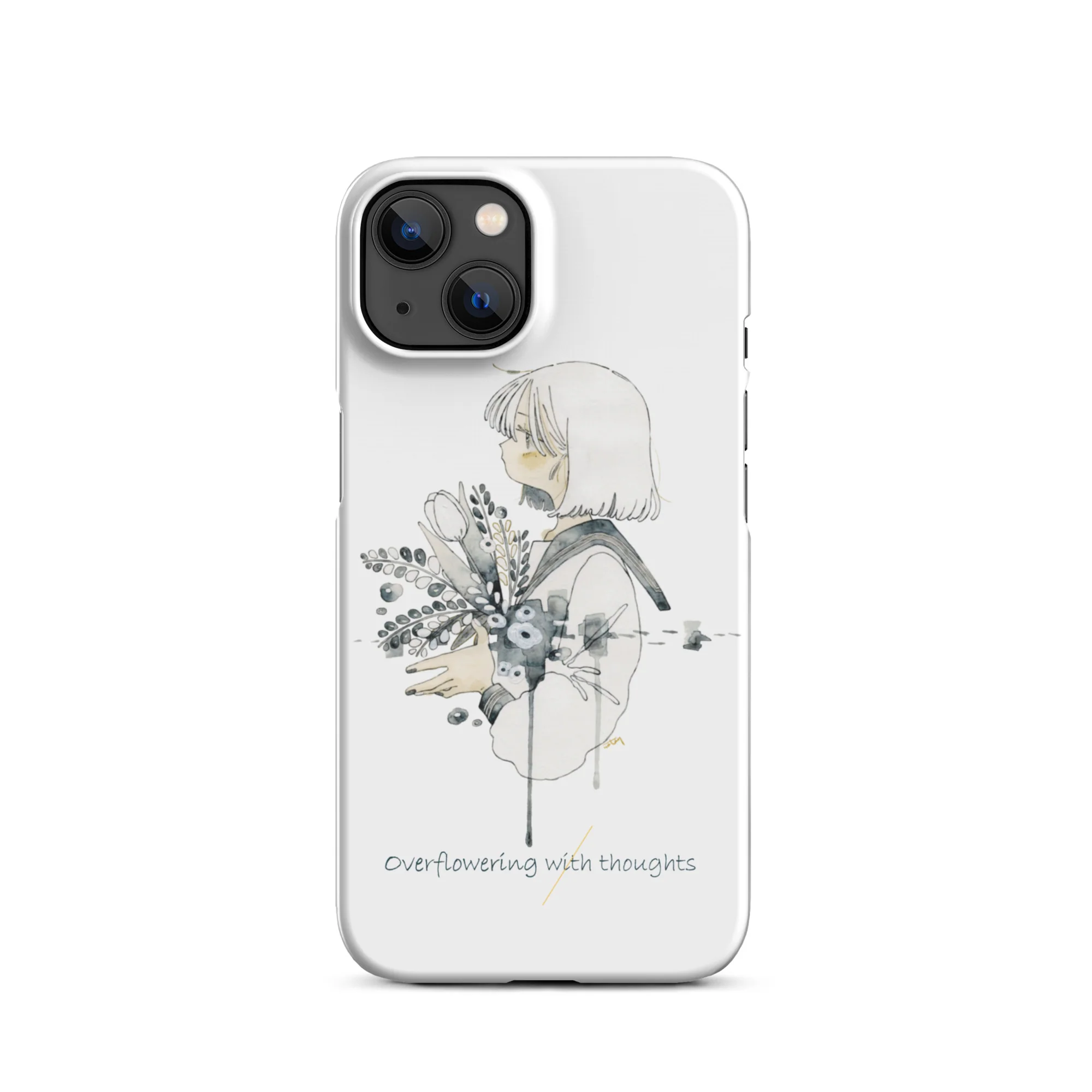 NoiR Series 007 "Overflowering Thoughts" Snap case for iPhone - Image 19