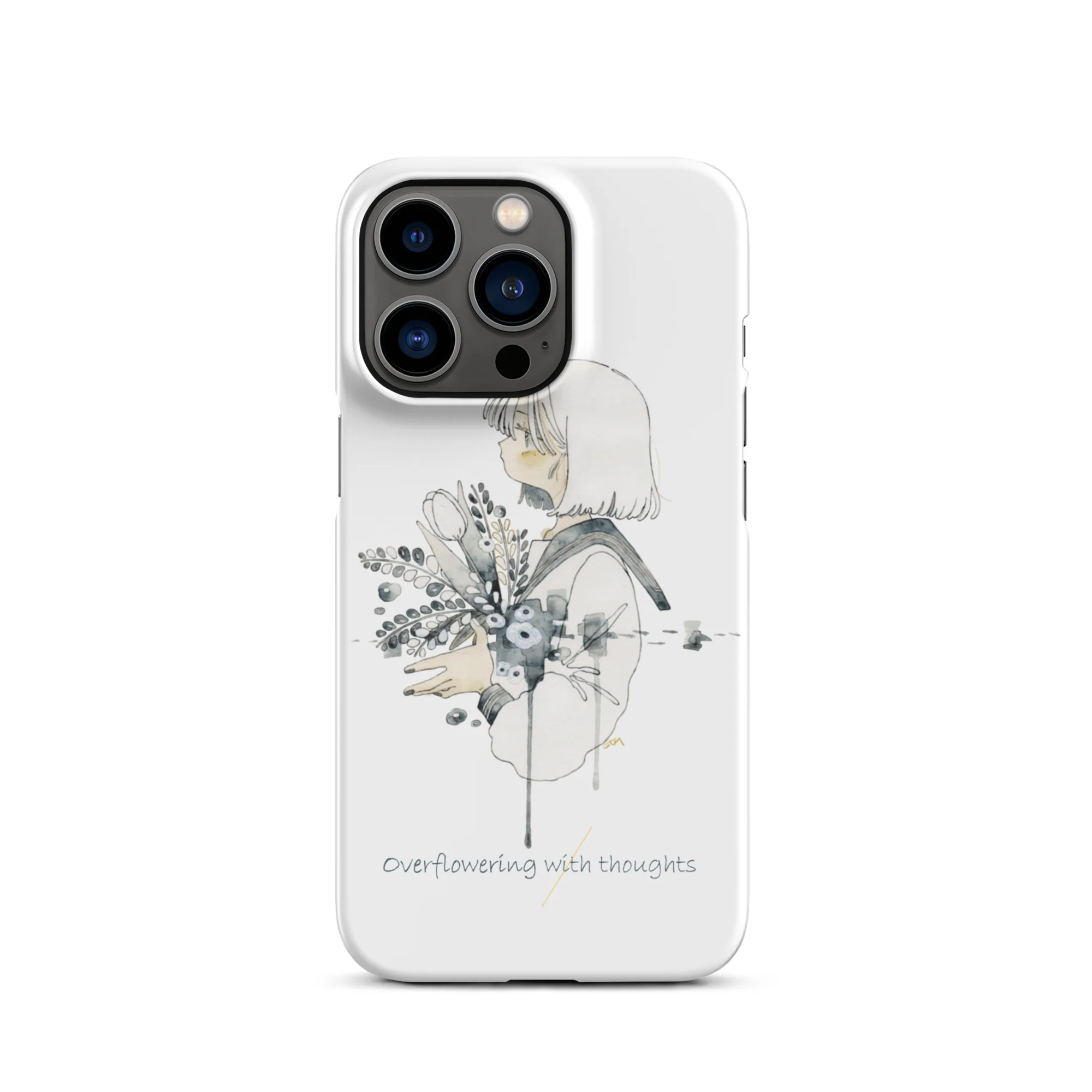 NoiR Series 007 "Overflowering Thoughts" Snap case for iPhone - Image 20