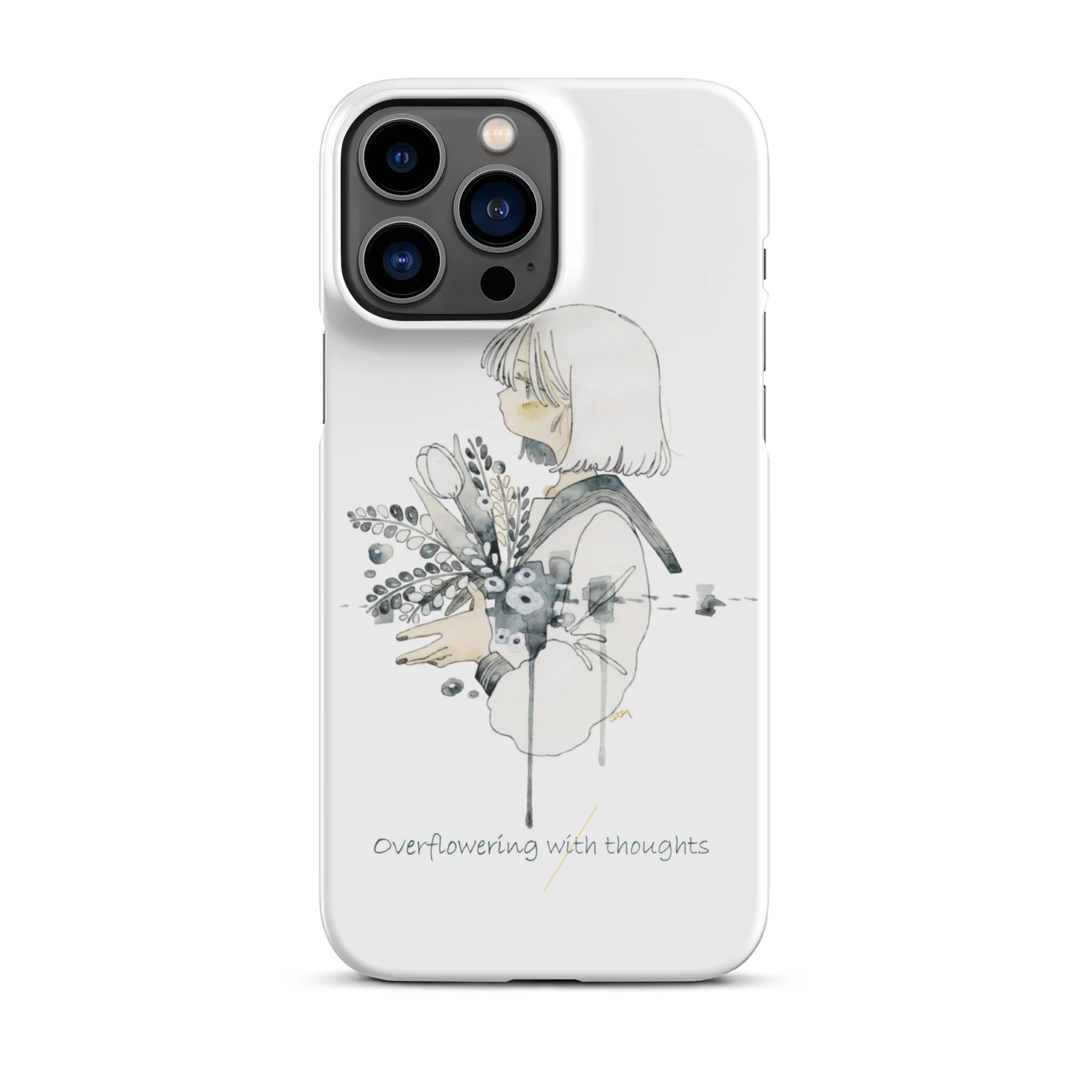 NoiR Series 007 "Overflowering Thoughts" Snap case for iPhone - Image 22