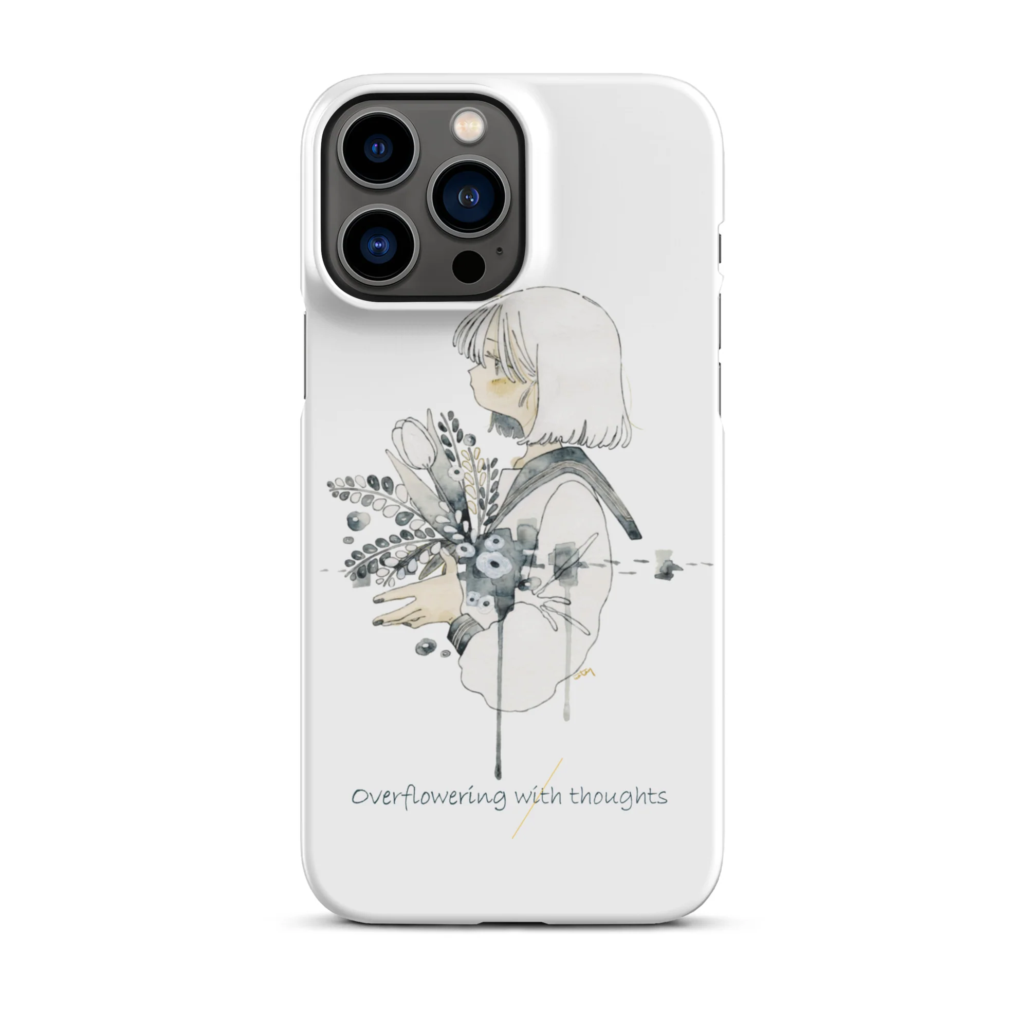 NoiR Series 007 "Overflowering Thoughts" Snap case for iPhone - Image 23