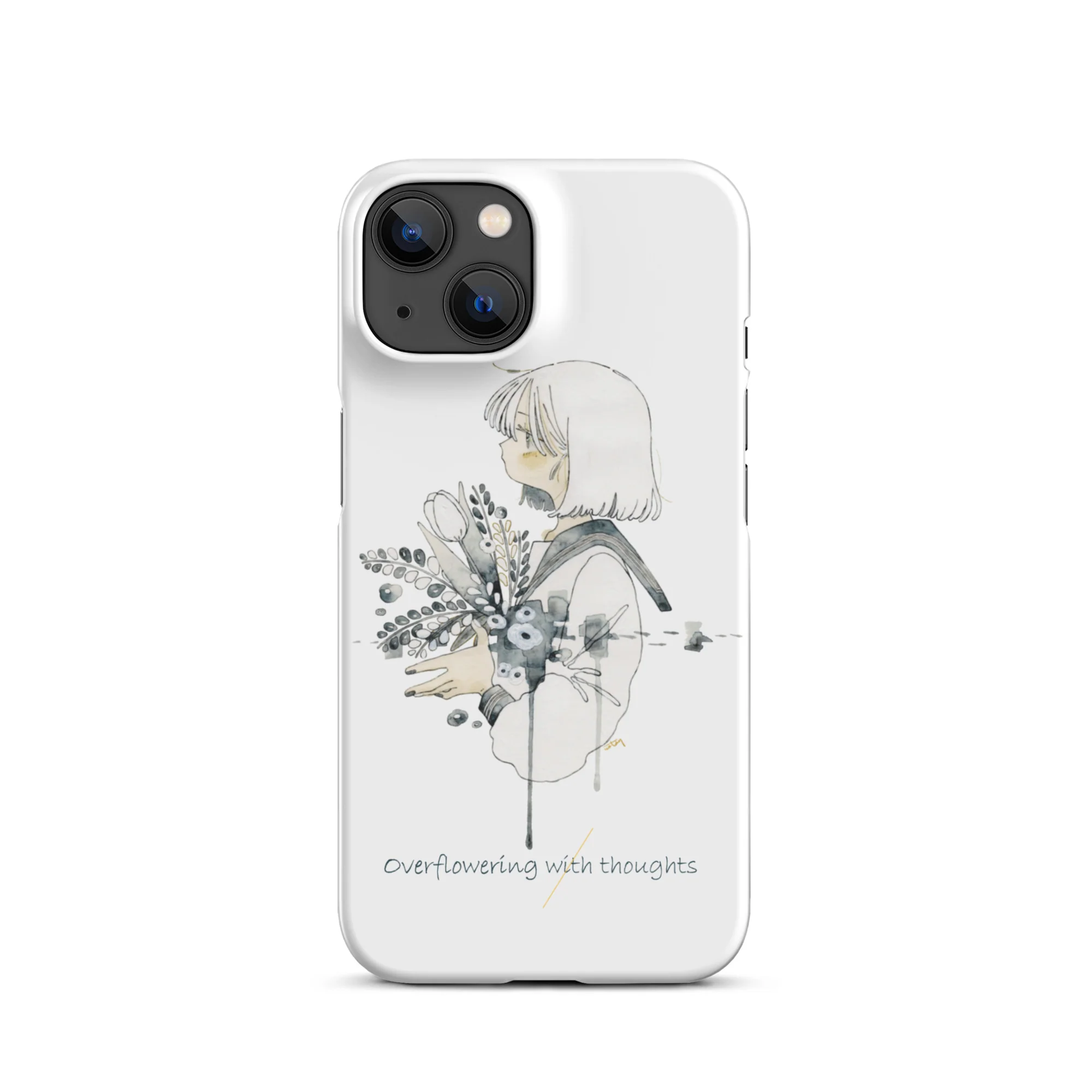 NoiR Series 007 "Overflowering Thoughts" Snap case for iPhone - Image 25