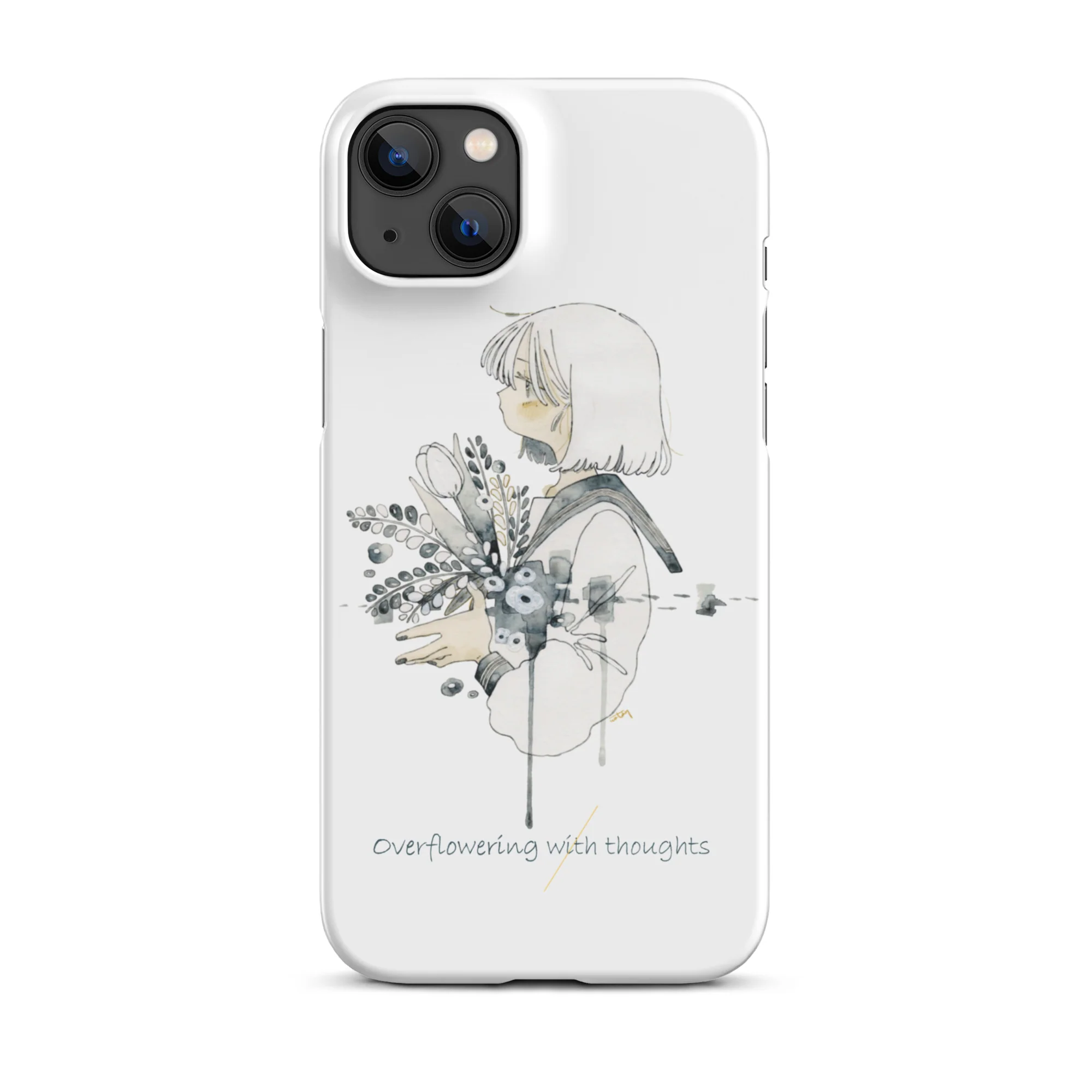 NoiR Series 007 "Overflowering Thoughts" Snap case for iPhone - Image 26