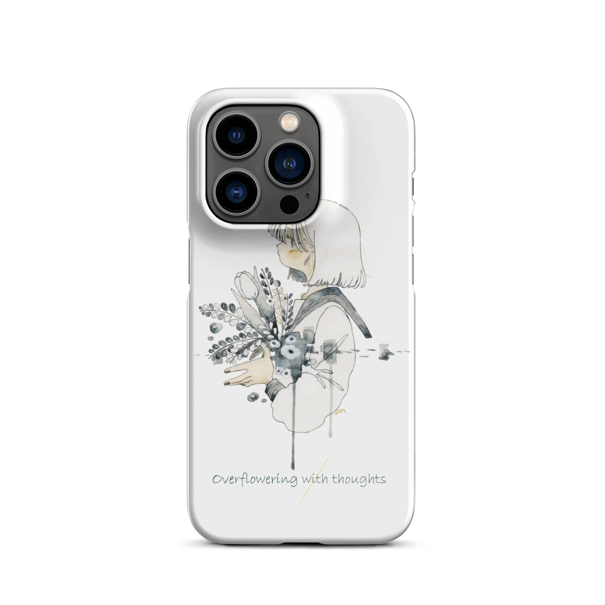 NoiR Series 007 "Overflowering Thoughts" Snap case for iPhone - Image 28