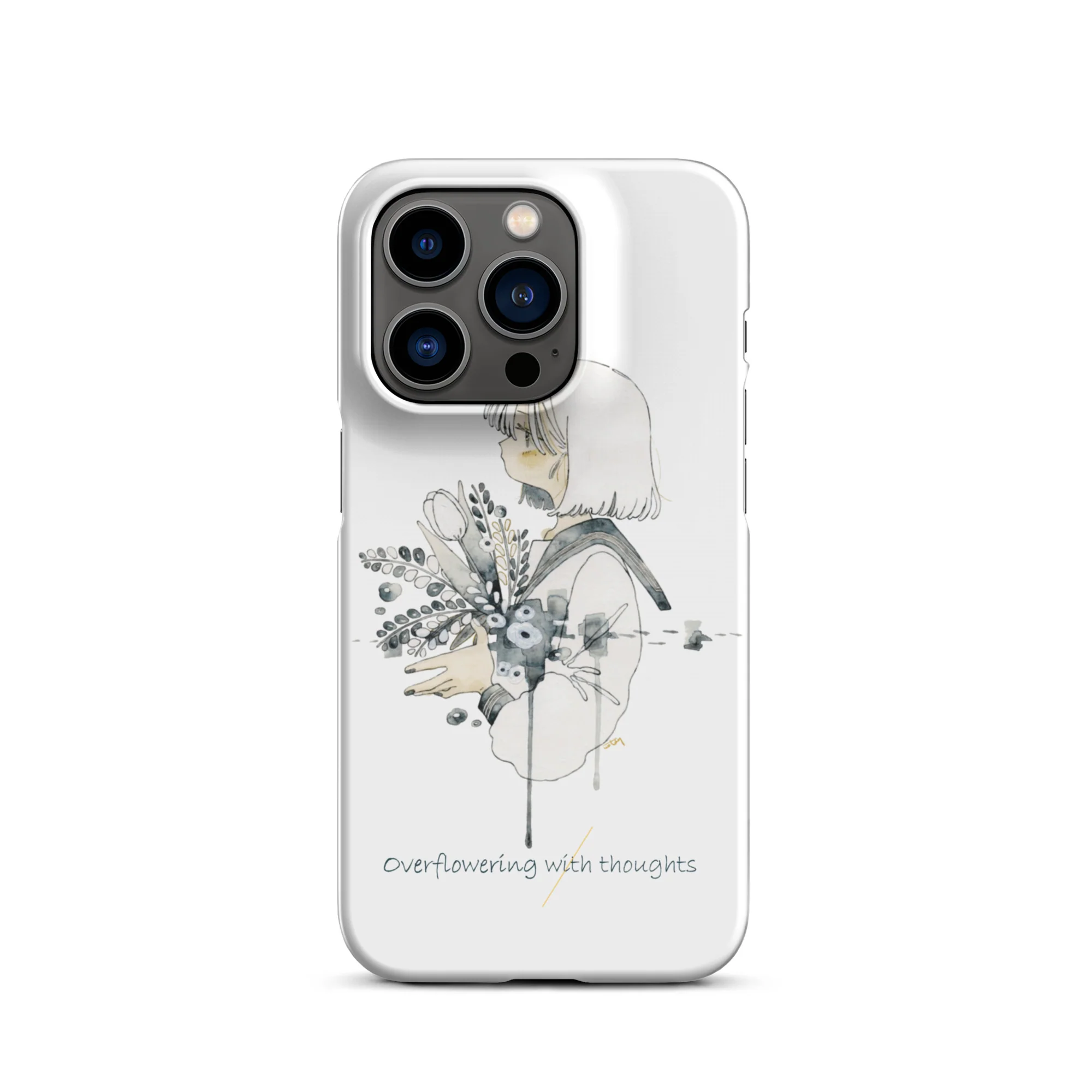 NoiR Series 007 "Overflowering Thoughts" Snap case for iPhone - Image 29