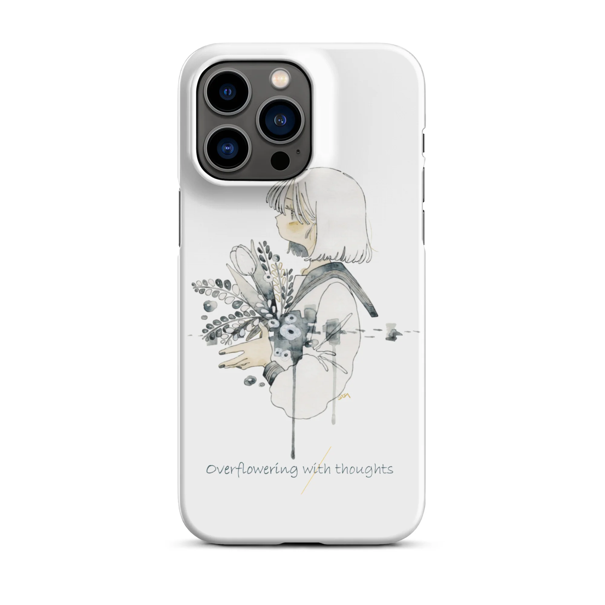 NoiR Series 007 "Overflowering Thoughts" Snap case for iPhone - Image 30