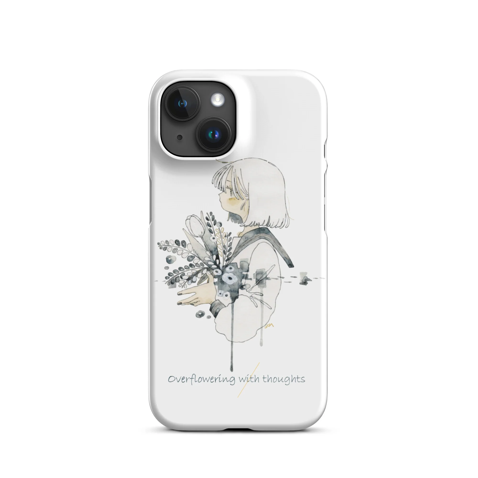 NoiR Series 007 "Overflowering Thoughts" Snap case for iPhone - Image 32