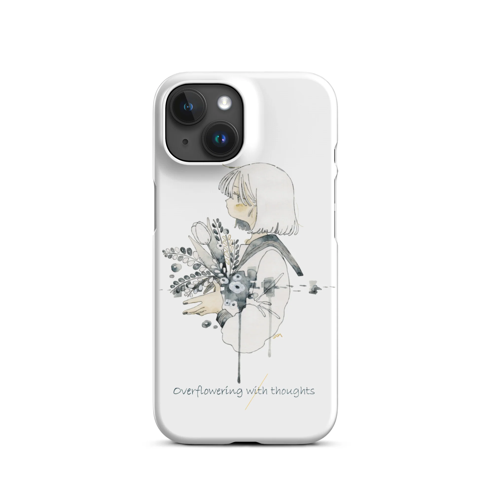 NoiR Series 007 "Overflowering Thoughts" Snap case for iPhone - Image 33