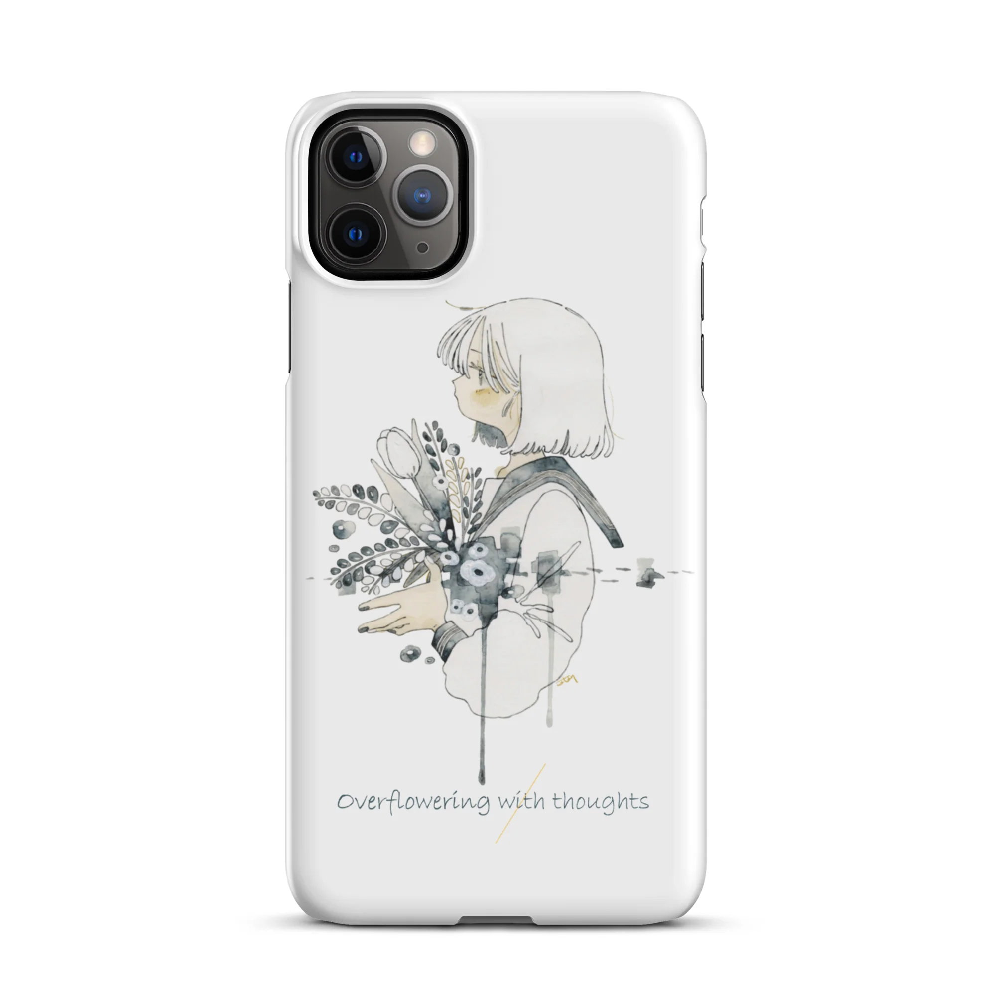 NoiR Series 007 "Overflowering Thoughts" Snap case for iPhone - Image 6