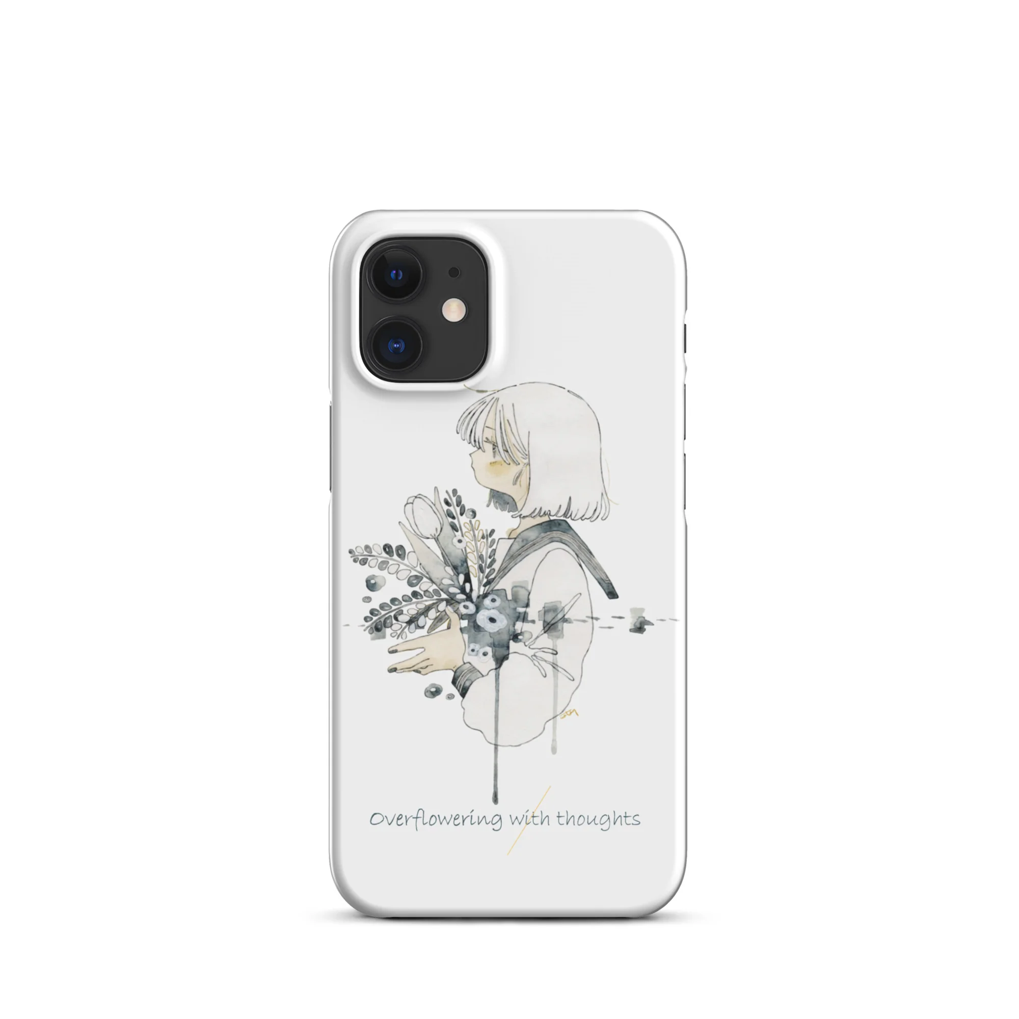 NoiR Series 007 "Overflowering Thoughts" Snap case for iPhone - Image 8