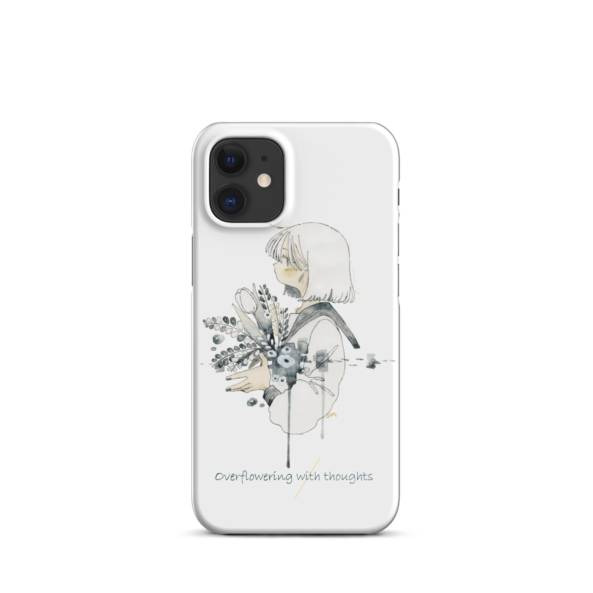 NoiR Series 007 "Overflowering Thoughts" Snap case for iPhone - Image 9