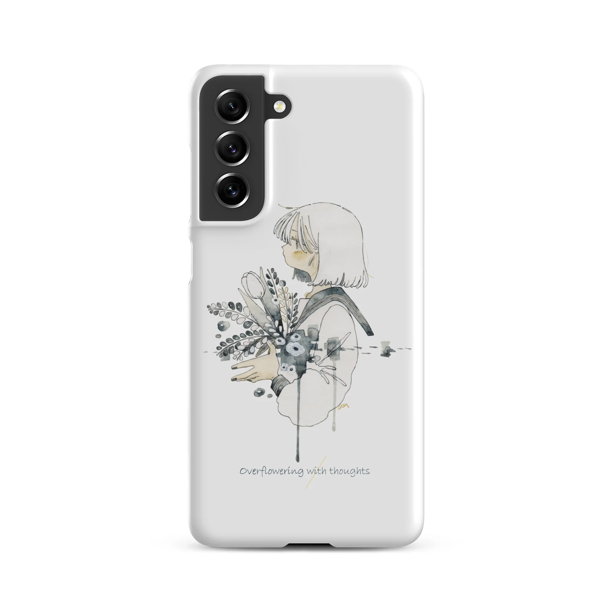 NoiR Series 007 "Overflowering Thoughts" Snap case for Samsung - Image 17