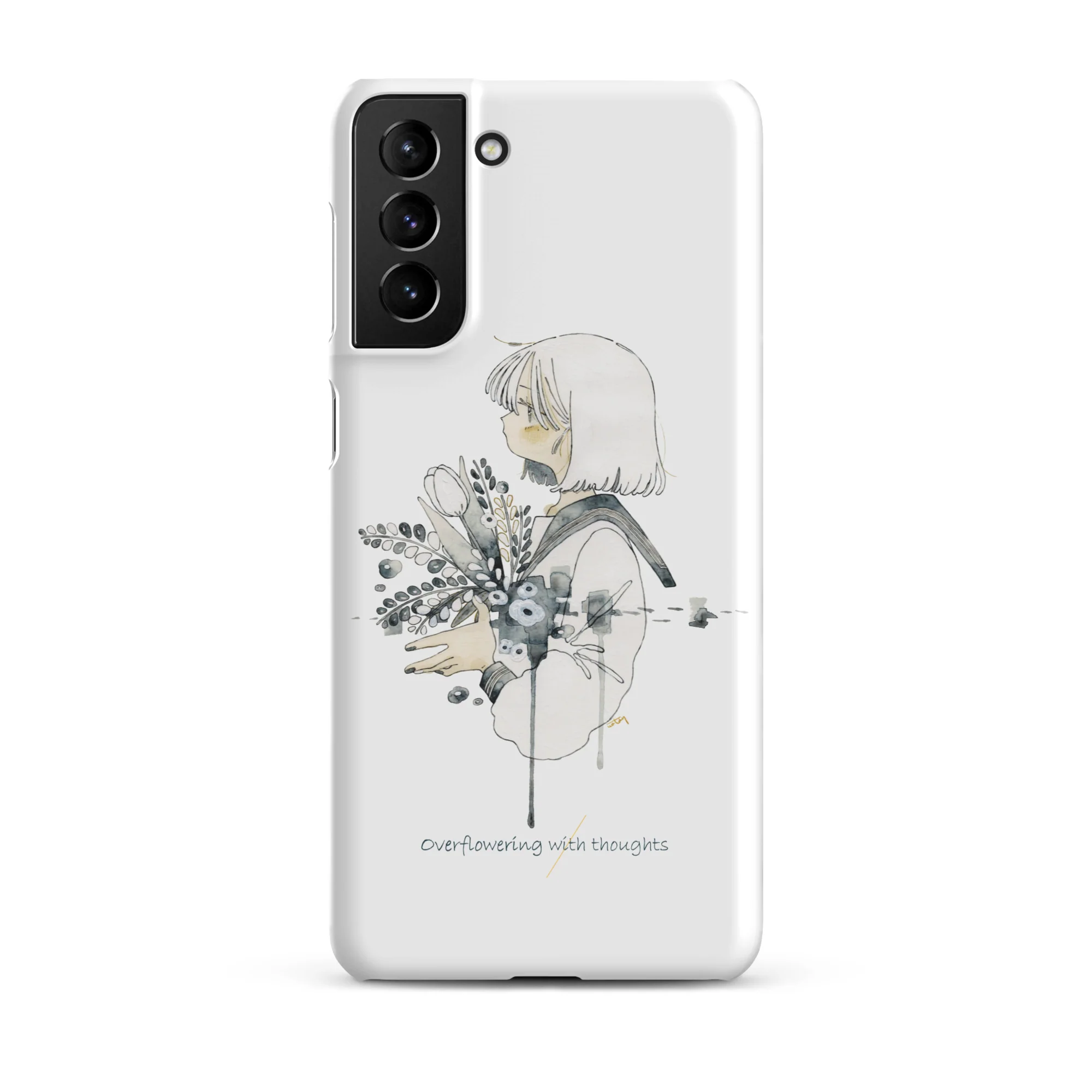 NoiR Series 007 "Overflowering Thoughts" Snap case for Samsung - Image 20