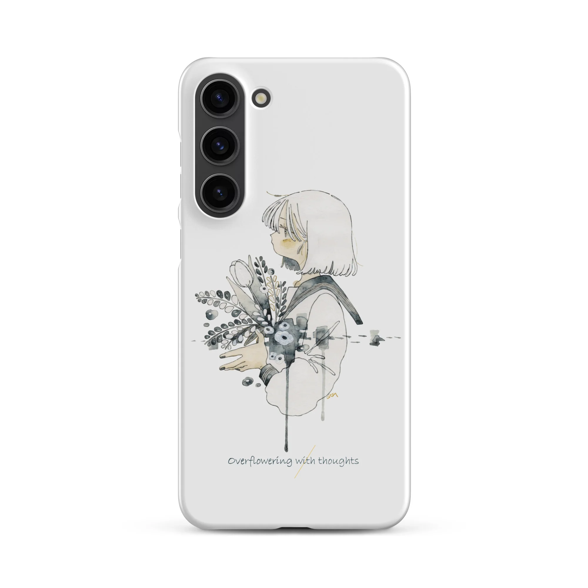 NoiR Series 007 "Overflowering Thoughts" Snap case for Samsung - Image 32