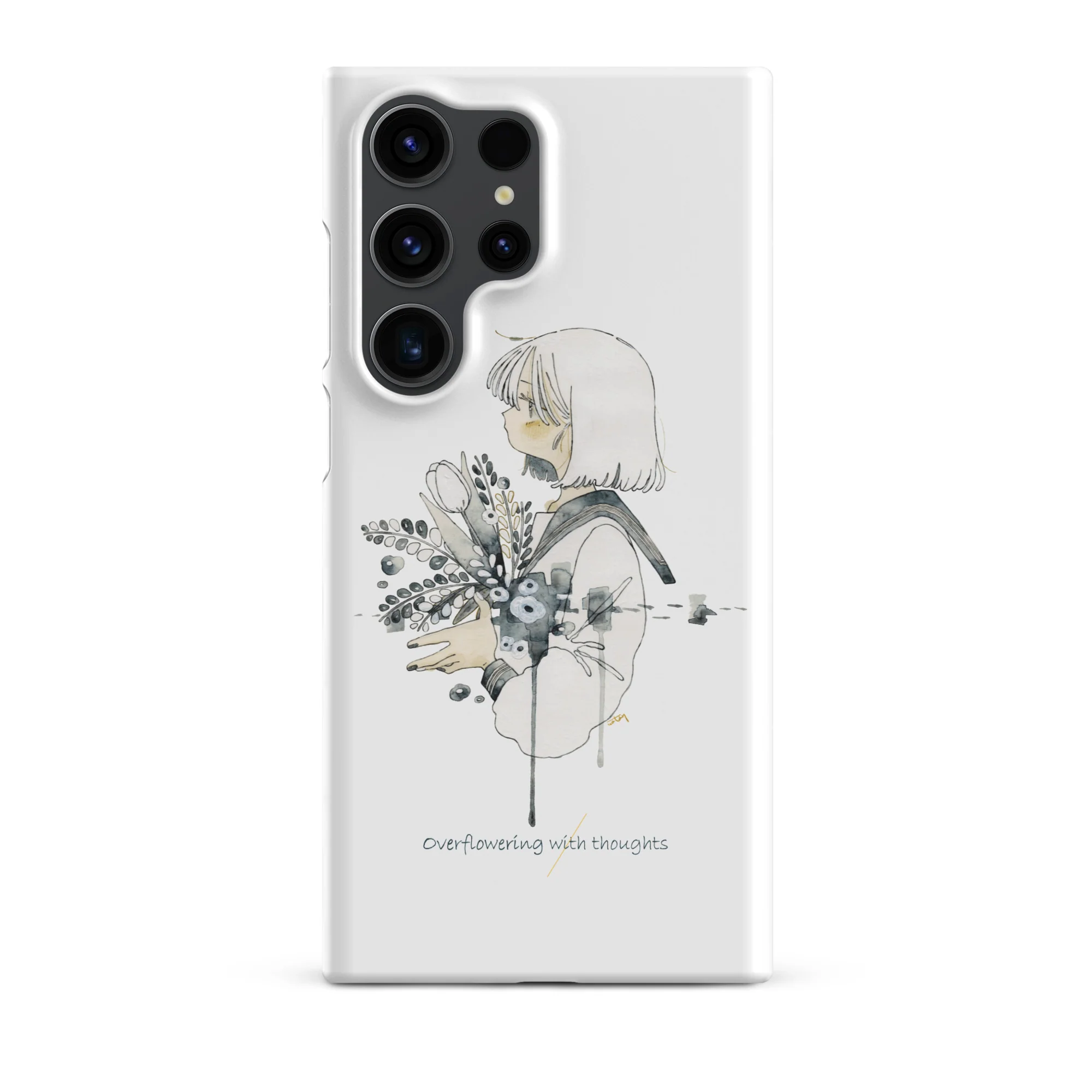 NoiR Series 007 "Overflowering Thoughts" Snap case for Samsung - Image 34