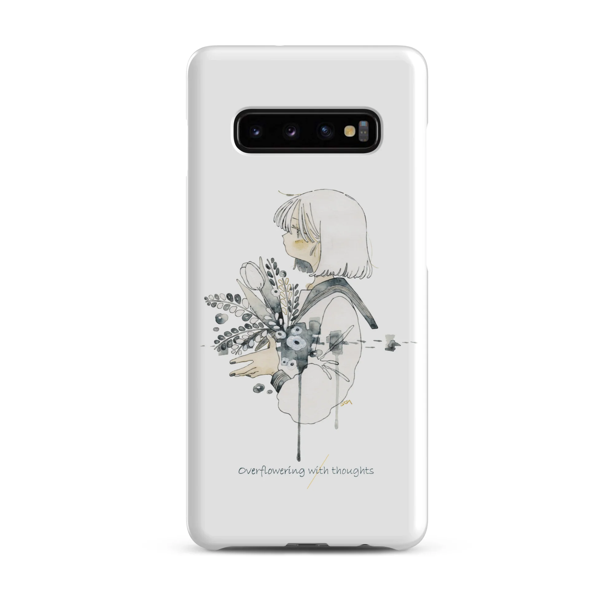 NoiR Series 007 "Overflowering Thoughts" Snap case for Samsung - Image 4