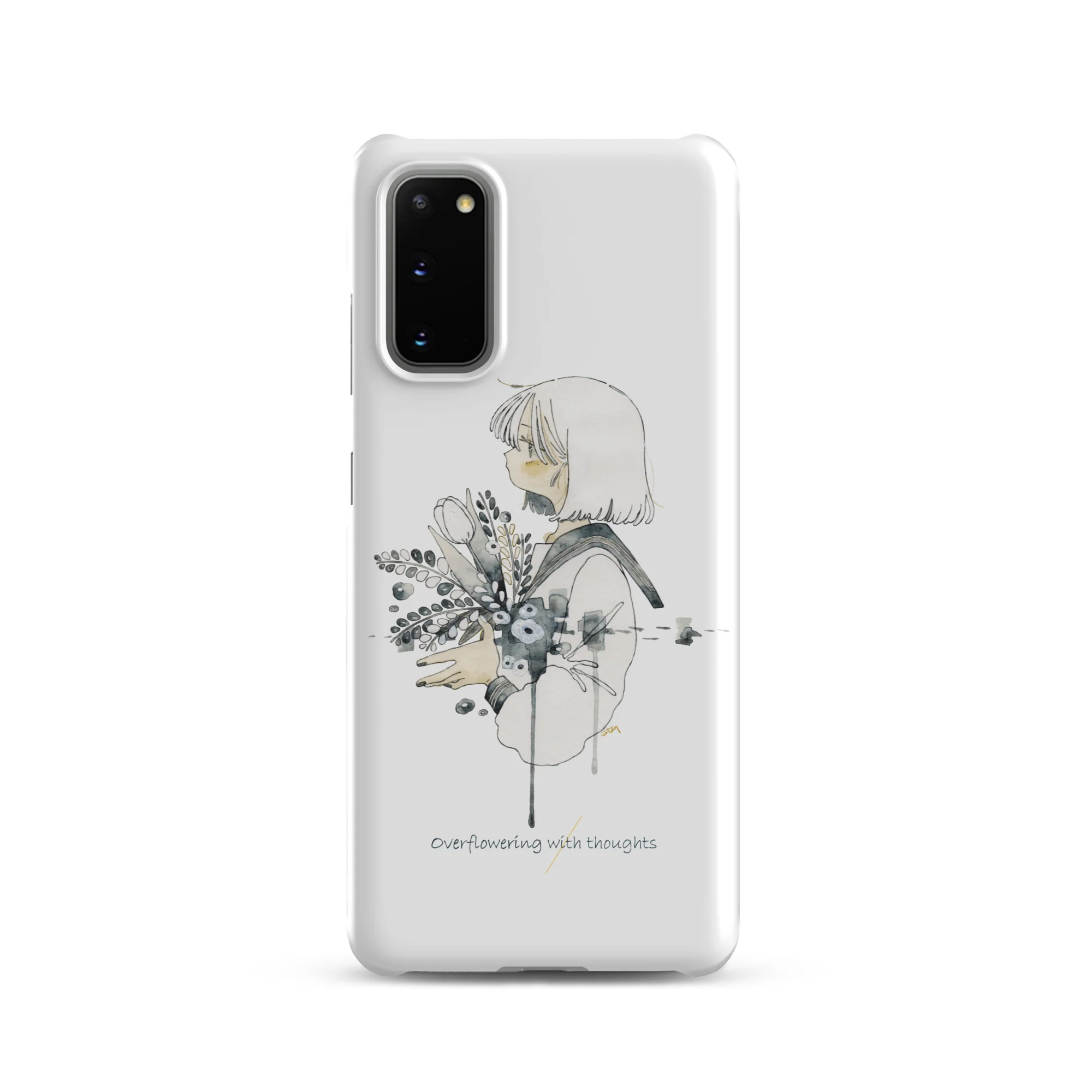 NoiR Series 007 "Overflowering Thoughts" Snap case for Samsung - Image 8