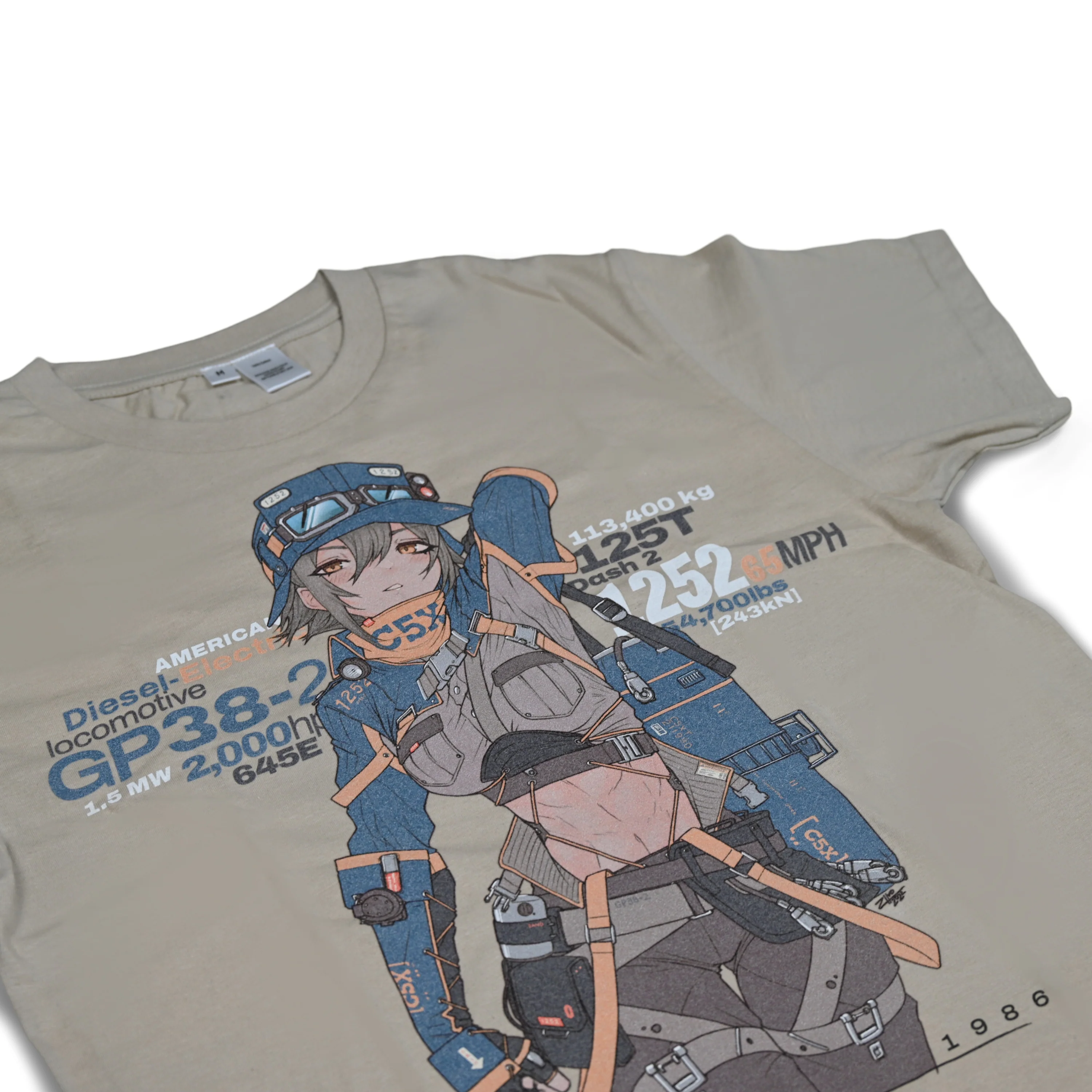 [FINISHED] NoiR Series 020 GP38-2 Gijinka T-Shirt - Image 3