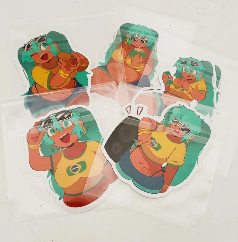 [FINISHED] NoiR Series 052 Brazilian Miku Sticker Pack by Abstract & Erin - Image 2